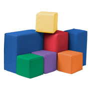 SoftZone Toddler Foam Blocks 7-Piece - Assorted