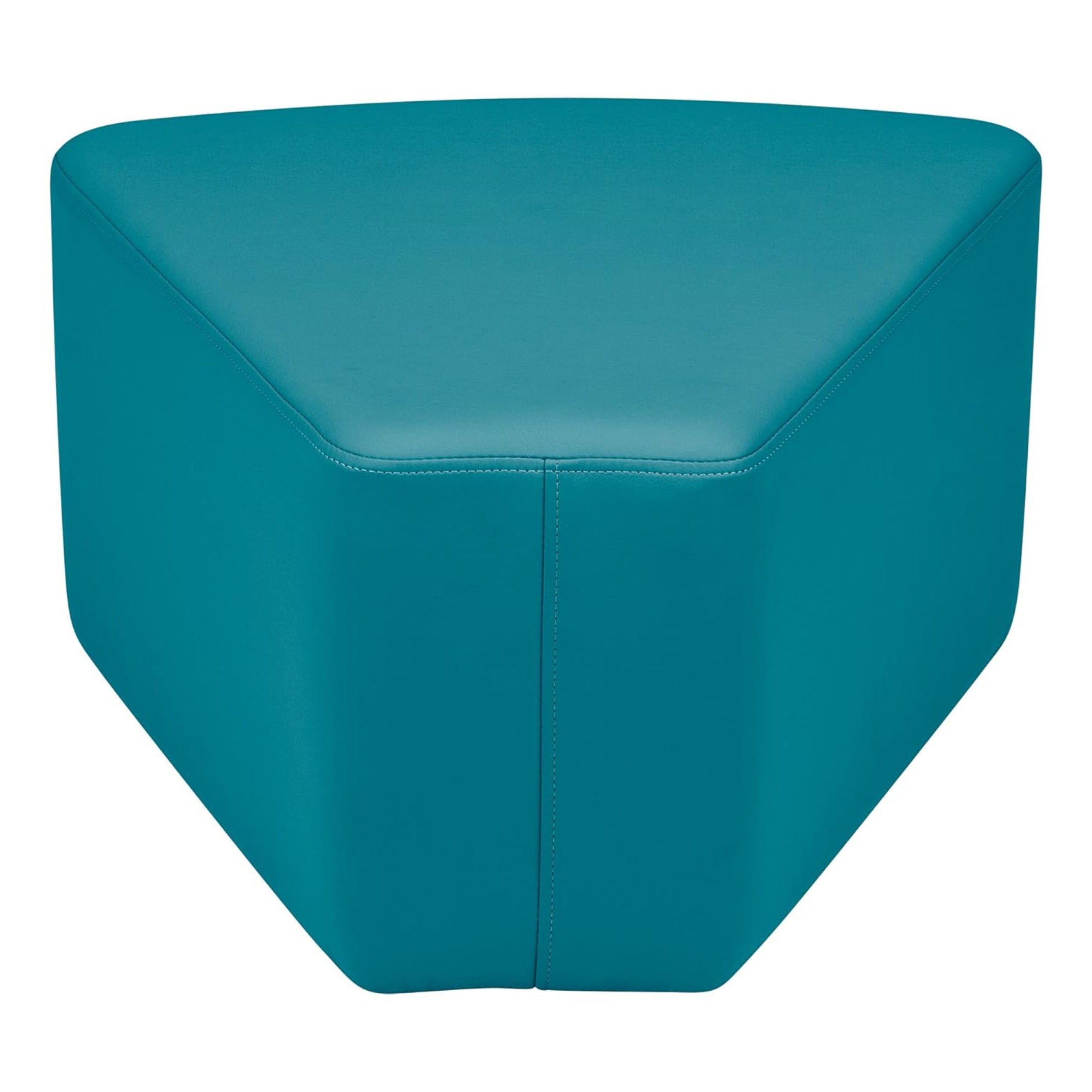 Pro Series Upholstered Arc Ottoman 12" Height, 4-Piece - Teal