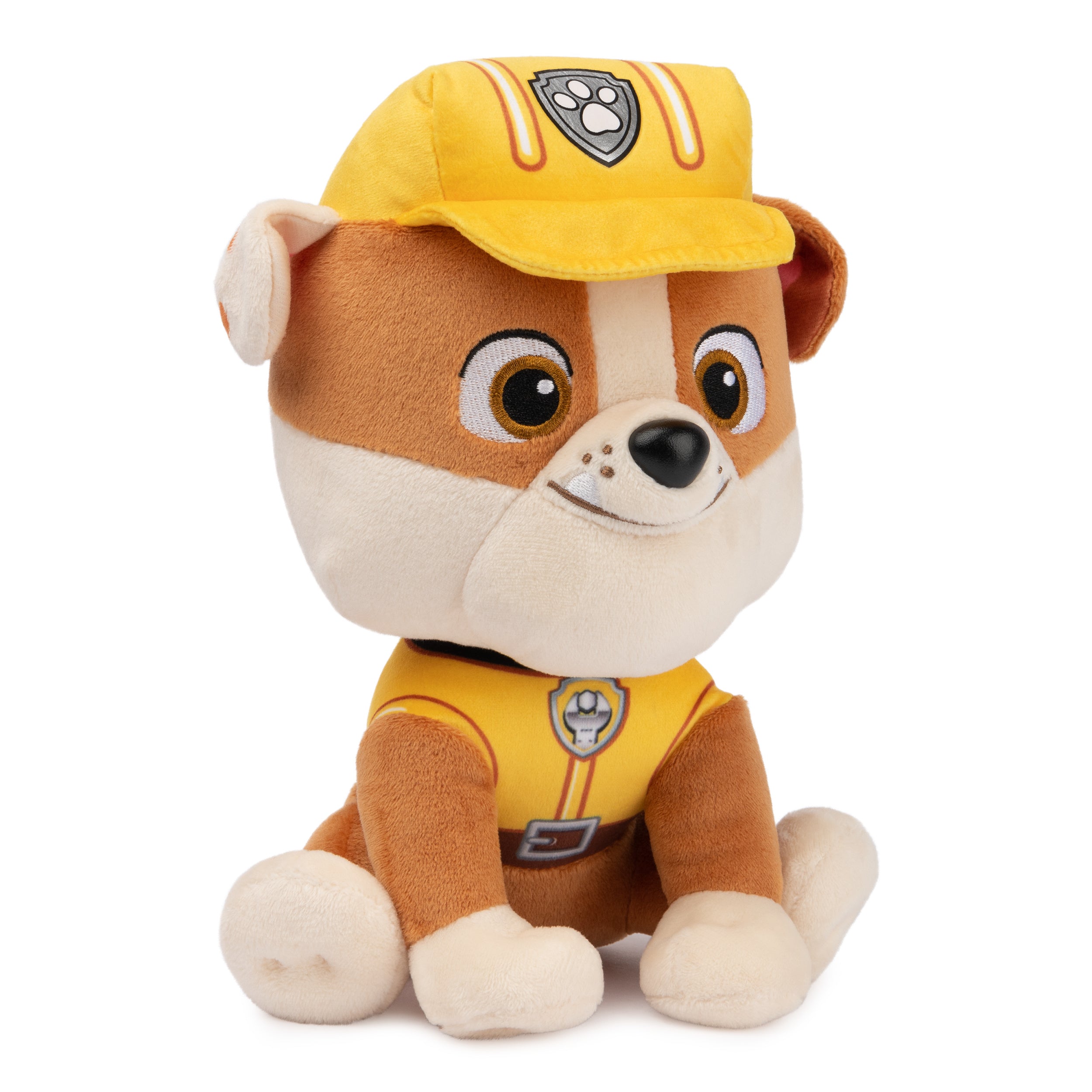 GUND PAW Patrol Rubble in Signature Construction Uniform For Ages 1 and Up, 9" Styles May Vary