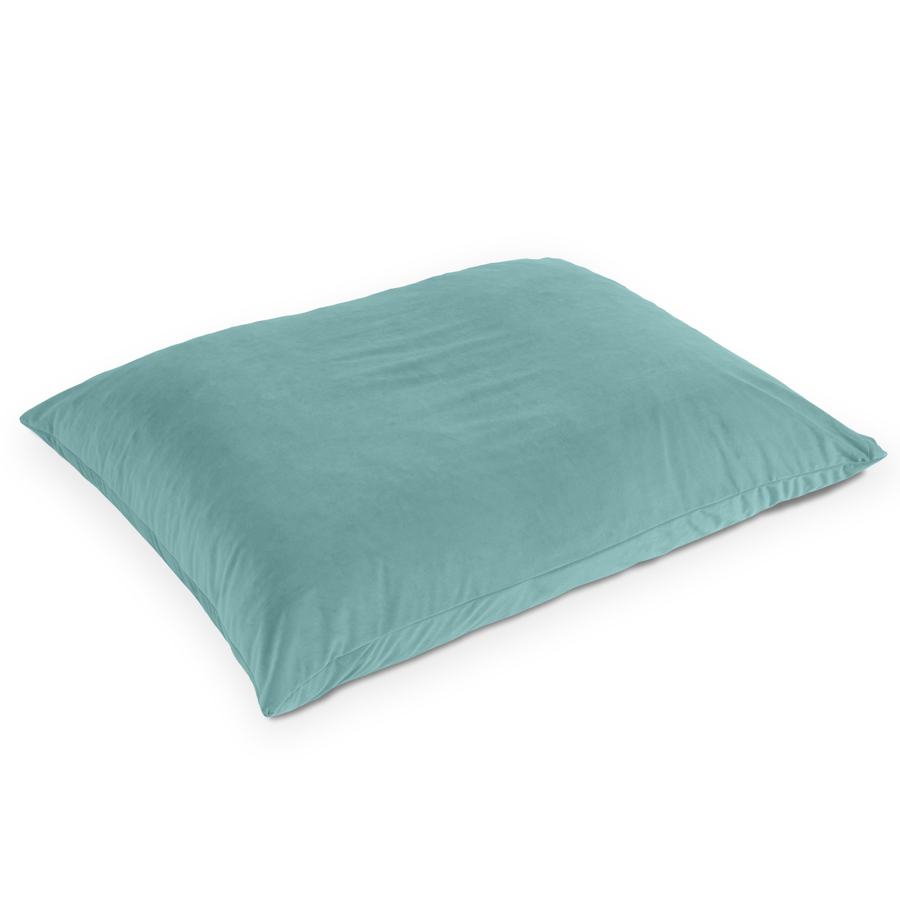 Jaxx Pillow Saxx 5.5-Foot Décor Bean Bag Giant Floor Pillow Lounge, Lush Velvet Turquoise