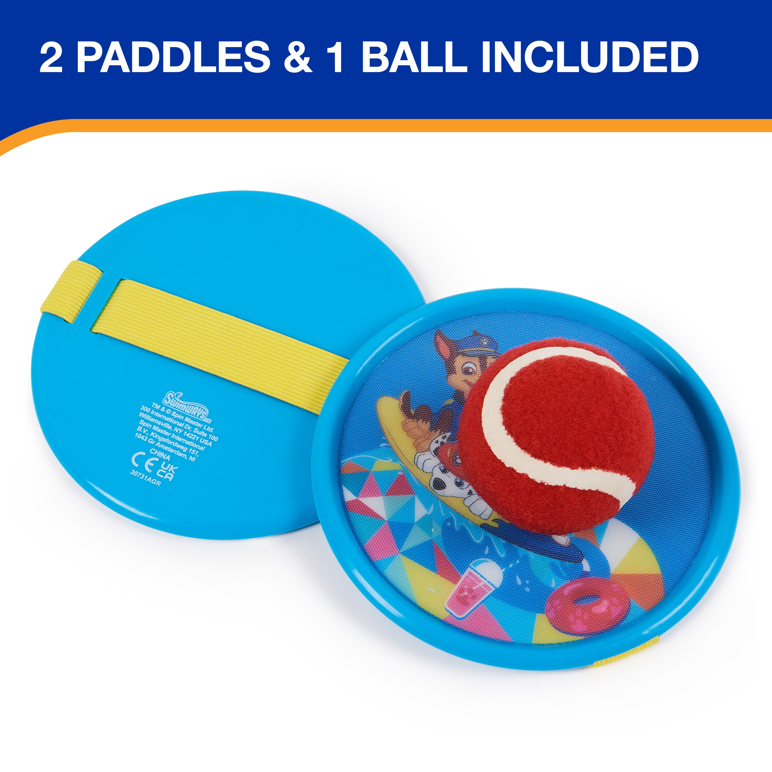 Swimways Paw Patrol Catch Game, Swimming Pool Accessories & Kids Outdoor Toys, Paw Patrol Party Supplies & Yard Games for Kids Aged 4 & Up