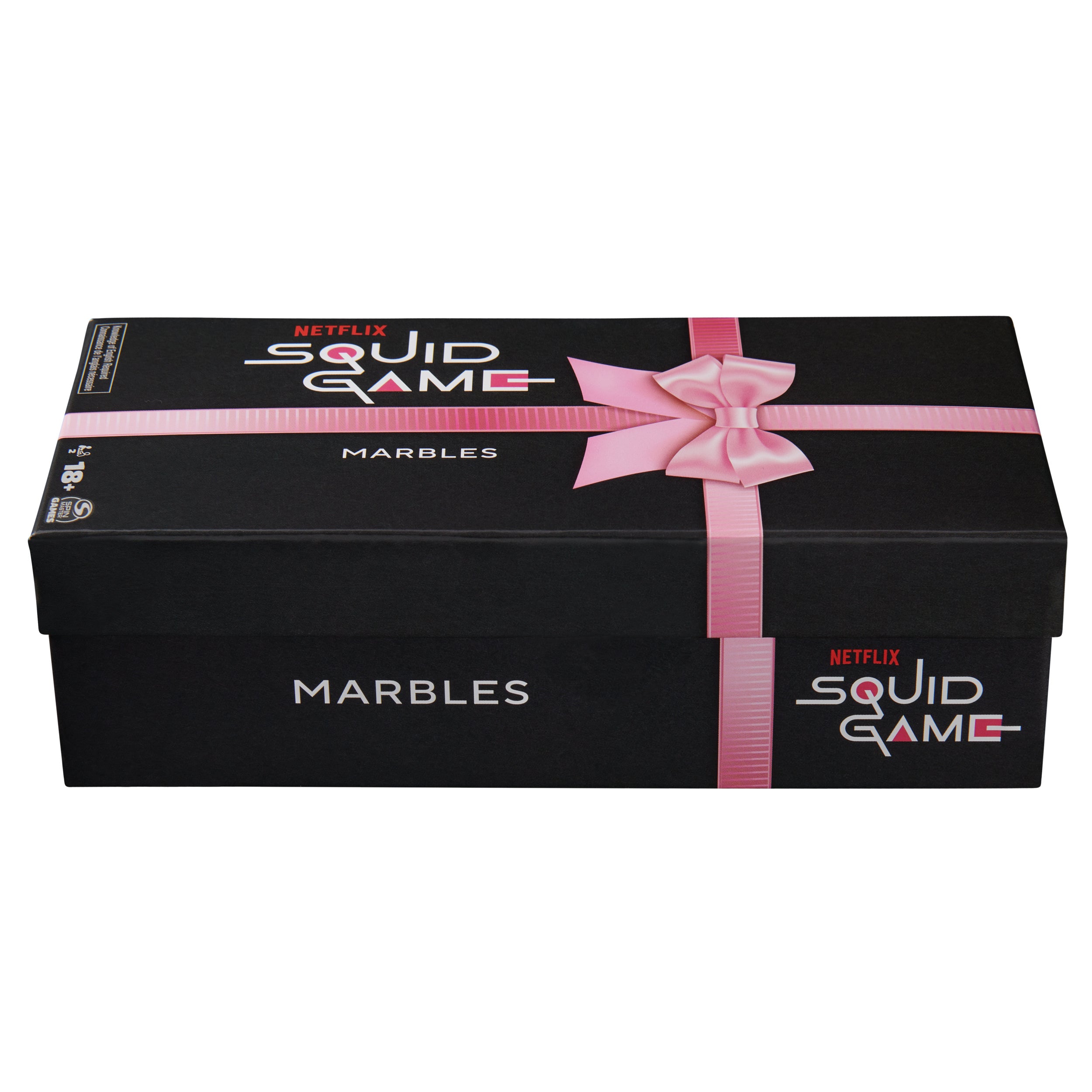 Spin Master Games, Squid Game Marbles Based on the Hit Netflix Drama, for Adult Players to Test Their Luck, 2 Players, for Ages 18 & Up