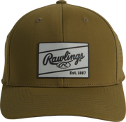 Rawlings Performance Hat - Snap Back - Military Green