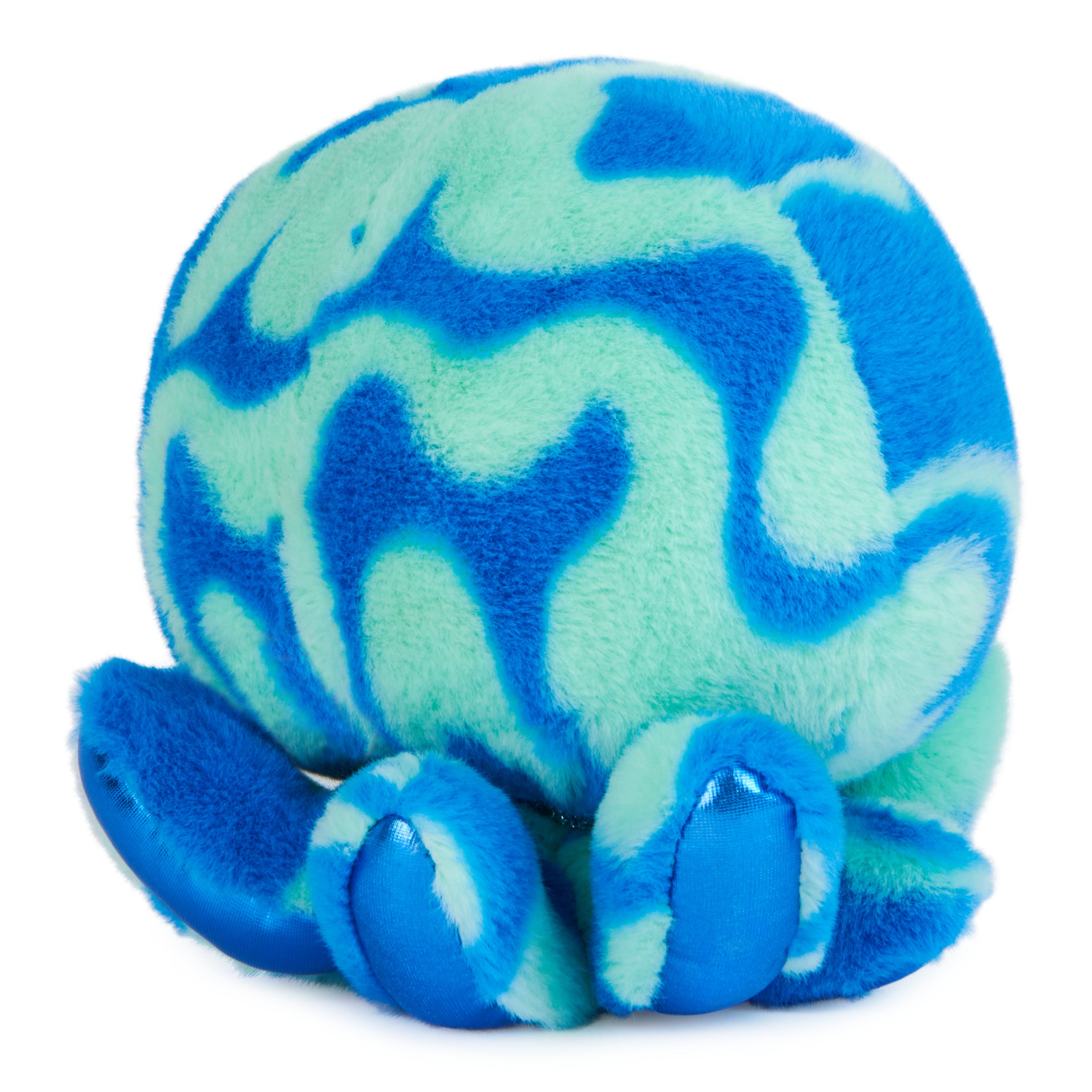 P.Lushes Designer Fashion Pets Marina Coves Premium Octopus Stuffed Animal, Blue and Green, 6”