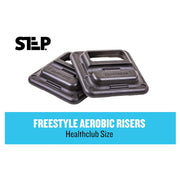 Freestyle Health Club Size Risers (2 Black Blocks)