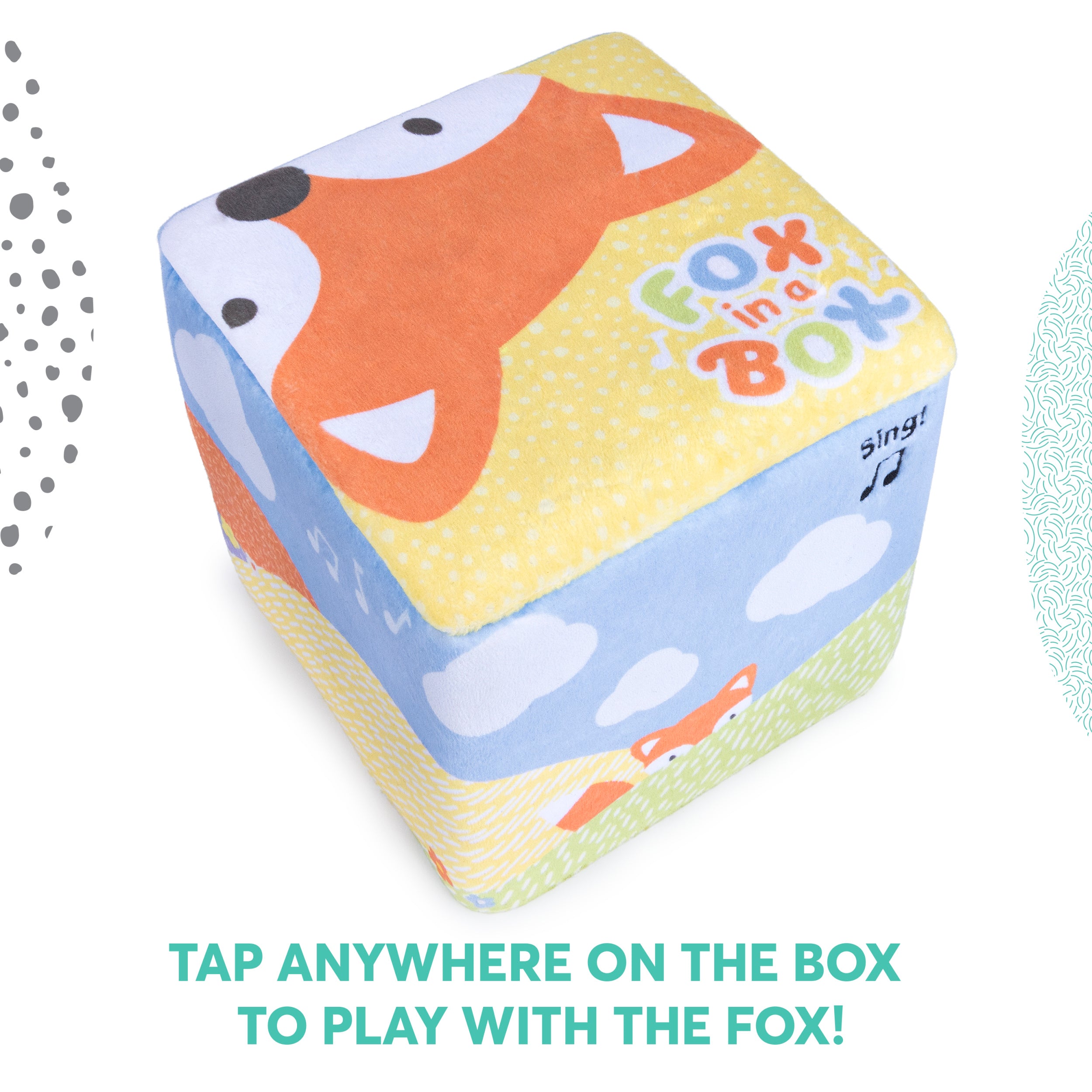 Baby GUND Fox in a Box, Animated Plush Activity Toy for Babies and Infants, Ages 0 and Up, Multicolor