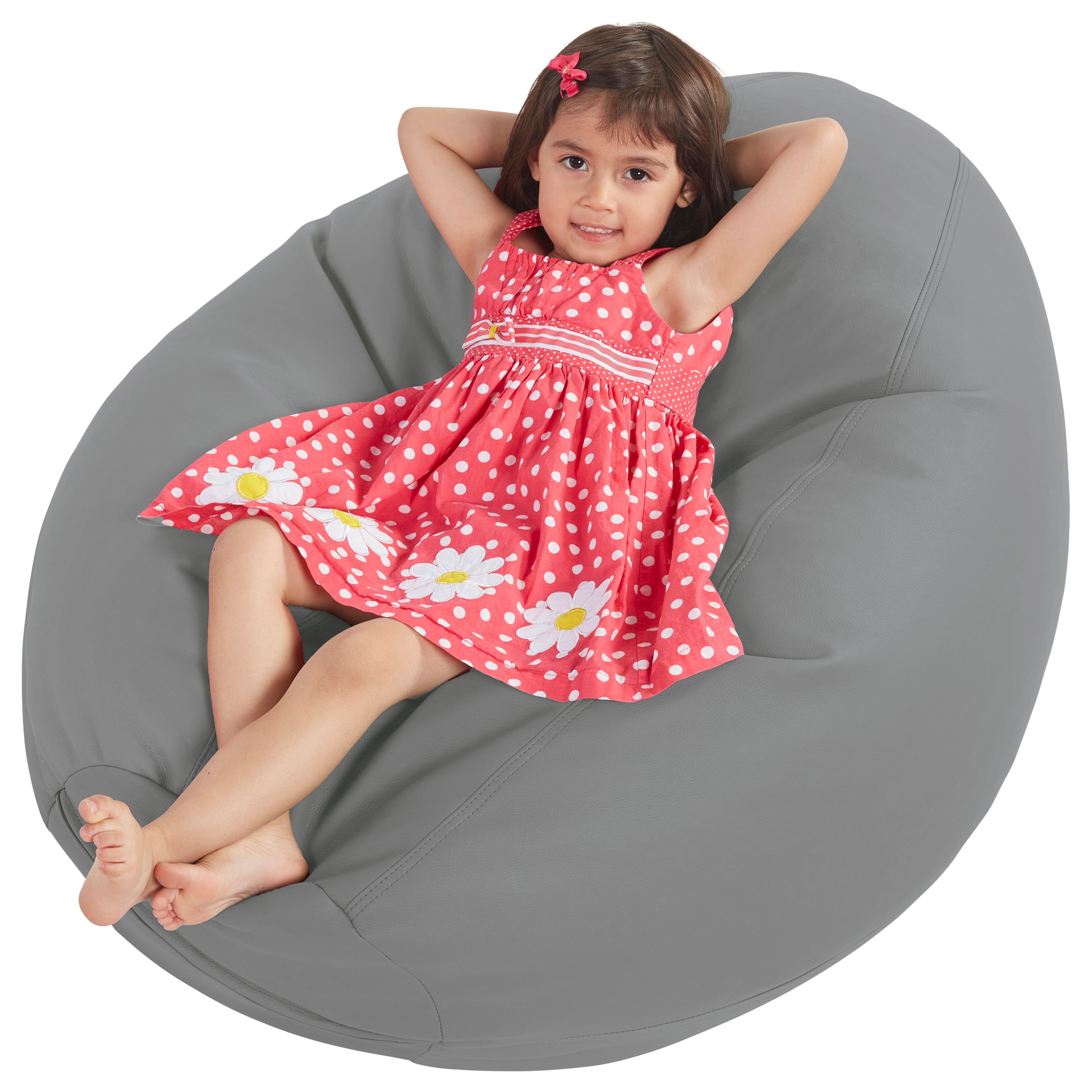 SoftScape Dew Drop Bean Bag - Gray