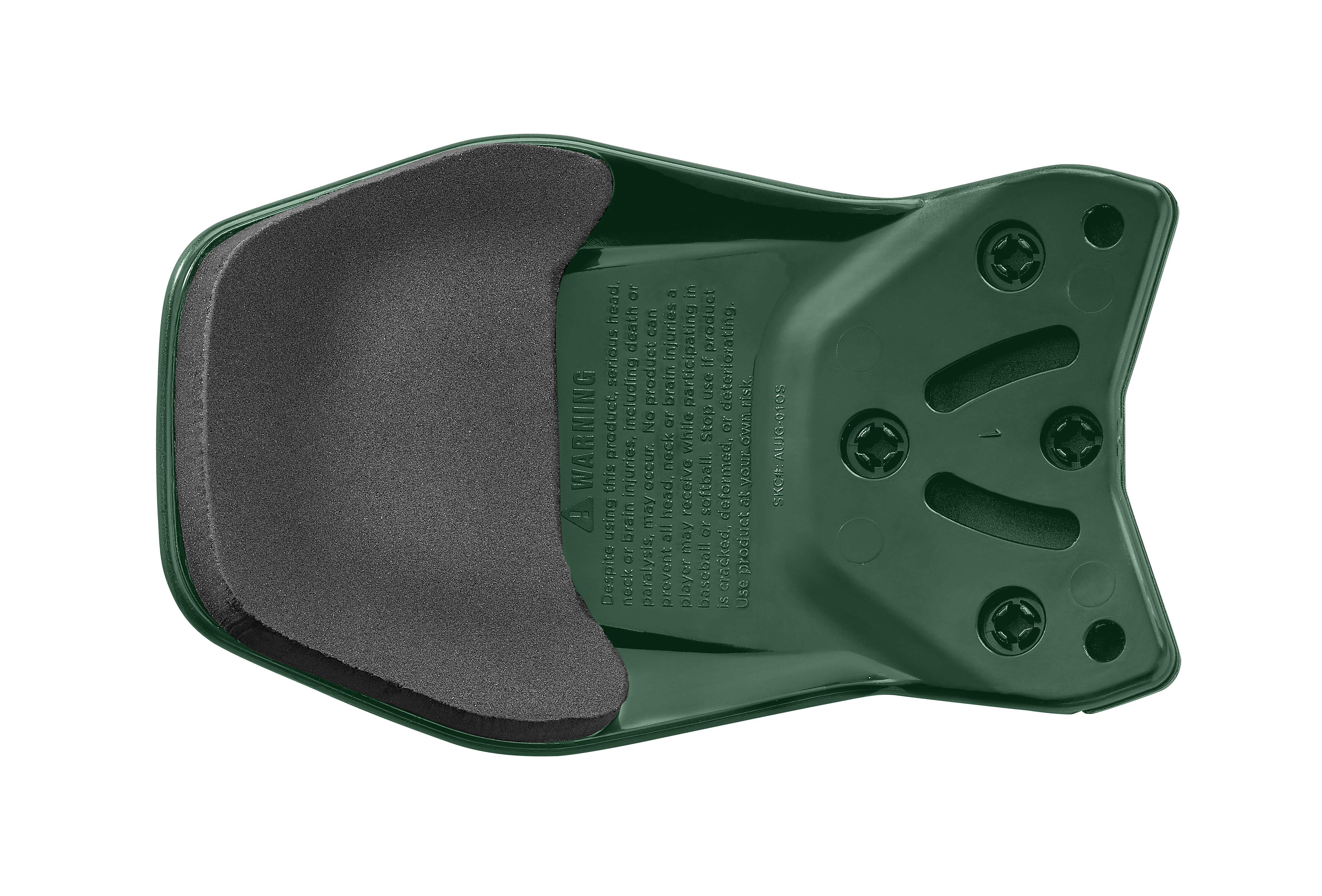 Easton Multi-Adjust Matte Jaw Guard - Dark Green