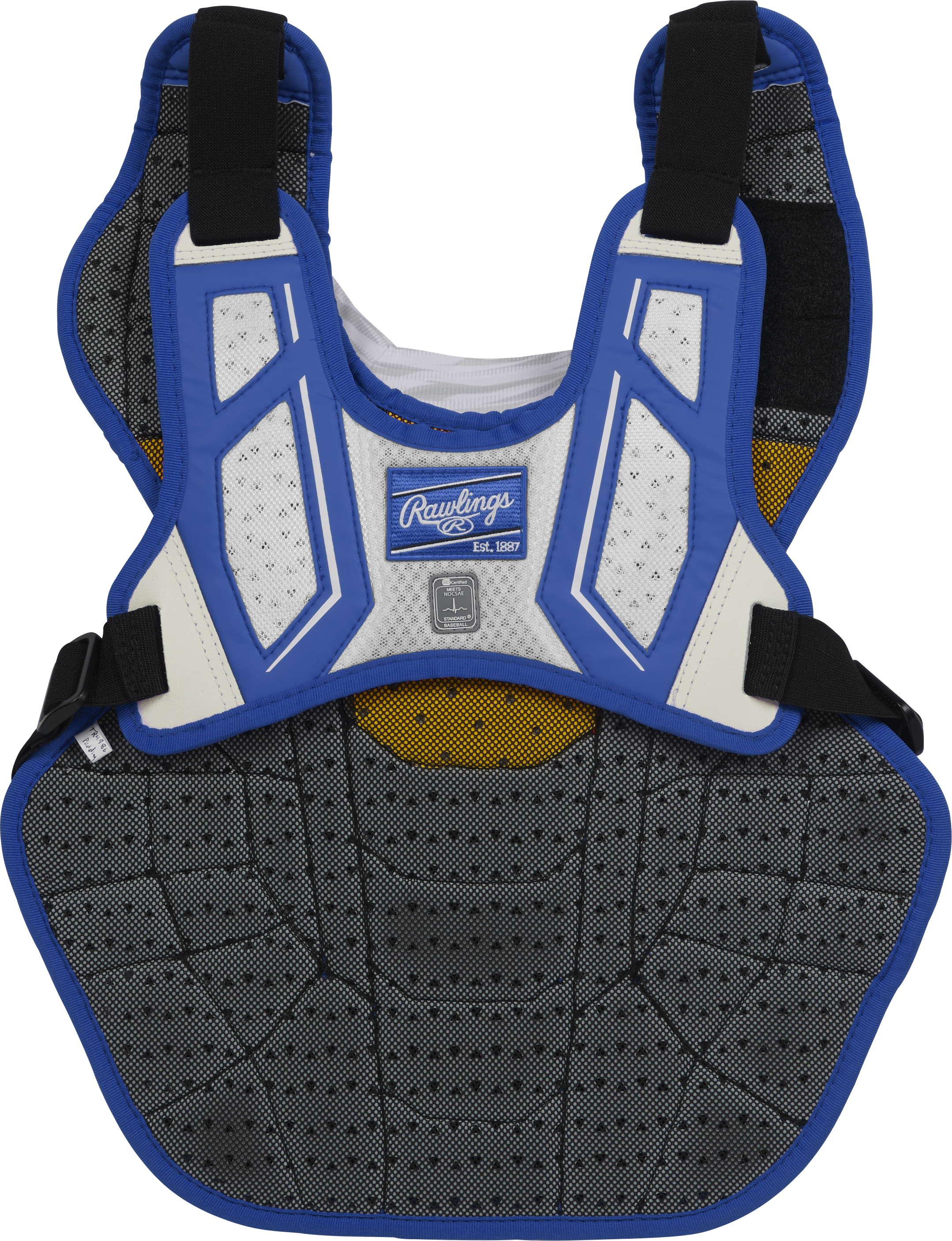 Rawlings Velo 2.0 Adult Catchers Chest Protector - Royal/White