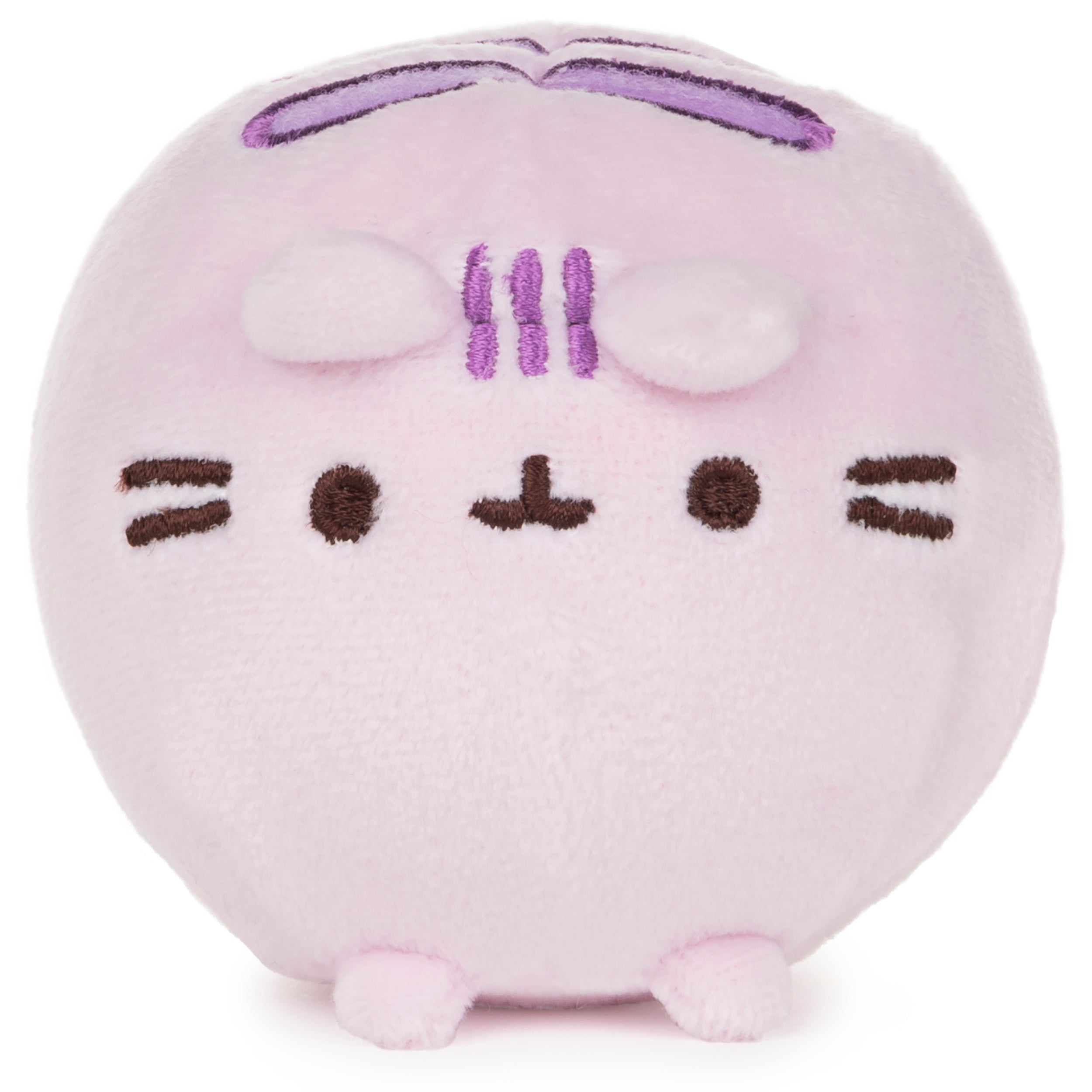 GUND Pusheen the Cat Round Plush Squishy 4-Pack, Stuffed Animal Squishy Toys for Ages 1 and Up, 3.5”