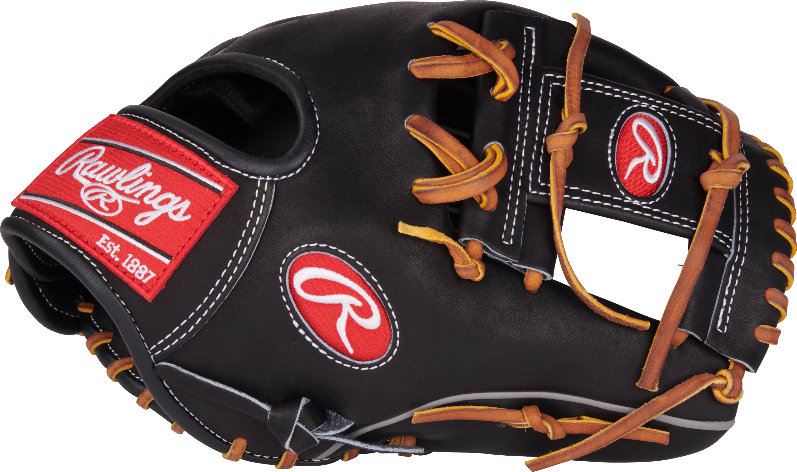 Rawlings Heart Of The Hide Traditional Series 11.5-Inch Baseball Glove - Right Hand Thrower - Black