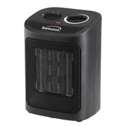 Brentwood Brentwood 1500-Watt Portable Ceramic Space Heater and Fan, Black