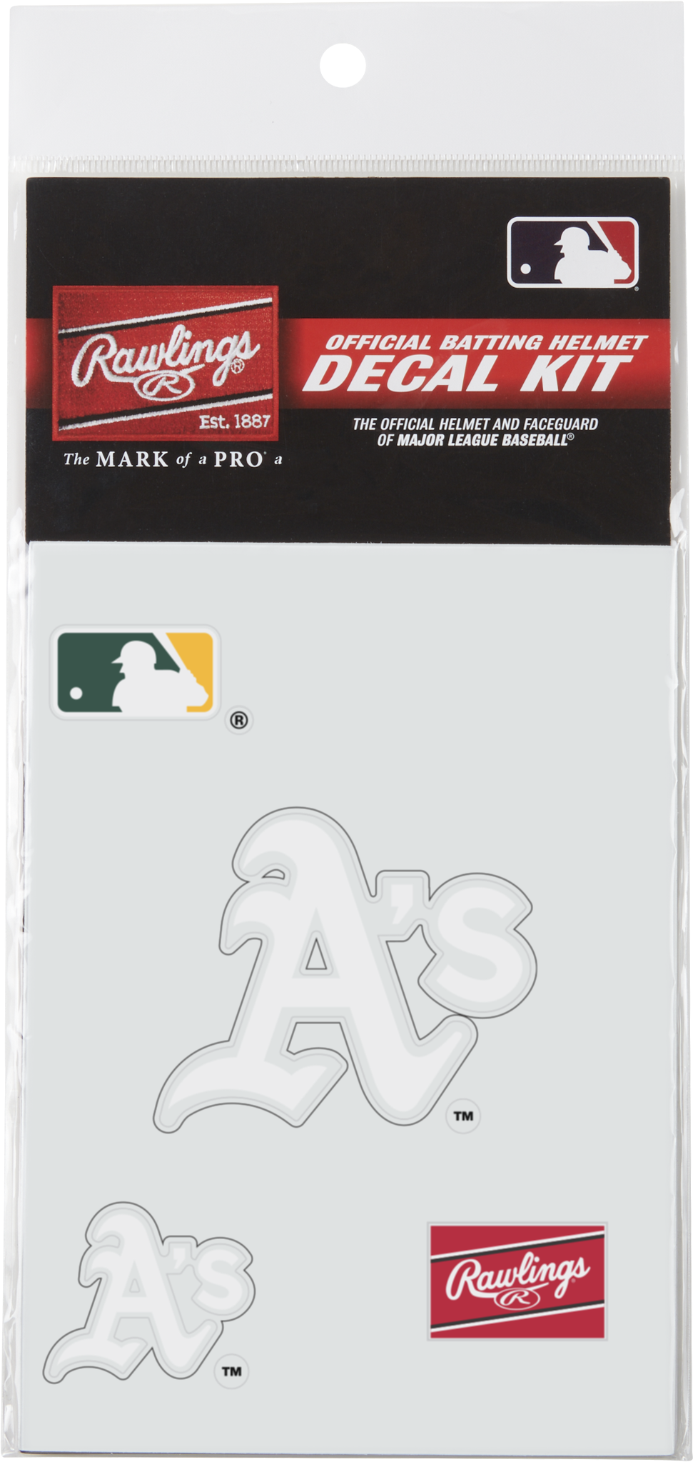 Rawlings Mlb Replica Decal Kits - Oakland A'S