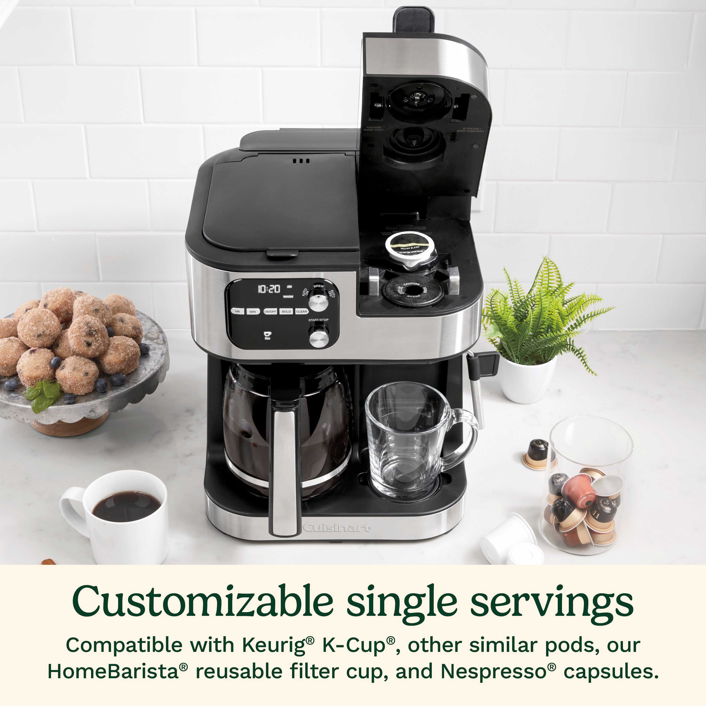 Coffee Center® Barista Bar 4-in-1 Coffee Maker - Black