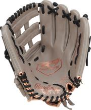 Rawlings R9 Contour Series 12-Inch Softball Glove - Right Hand Thrower - Gray