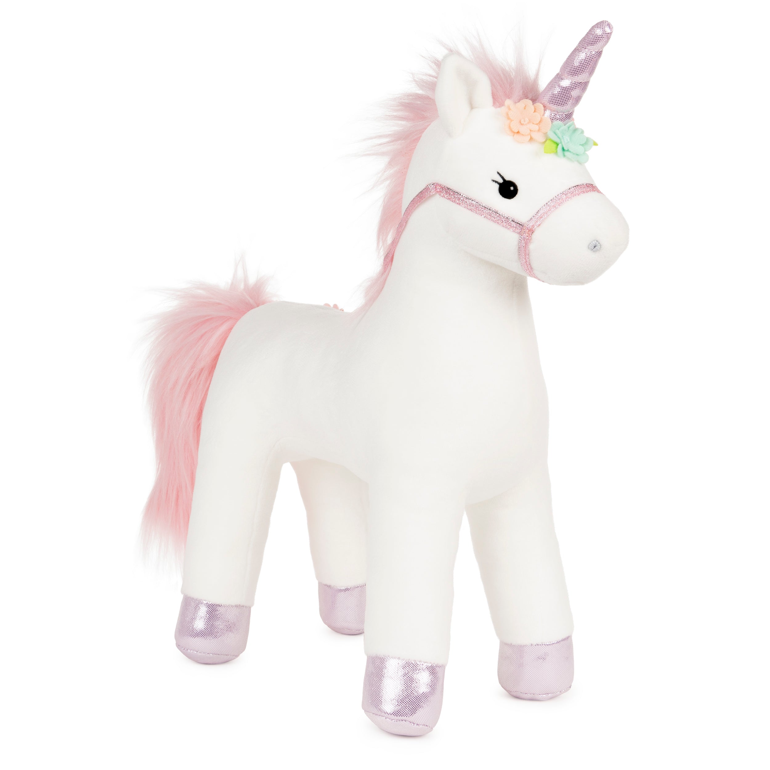 GUND Lily Rose Unicorn Stuffed Animal Plush Toy for Ages 1 and Up, White, 15”