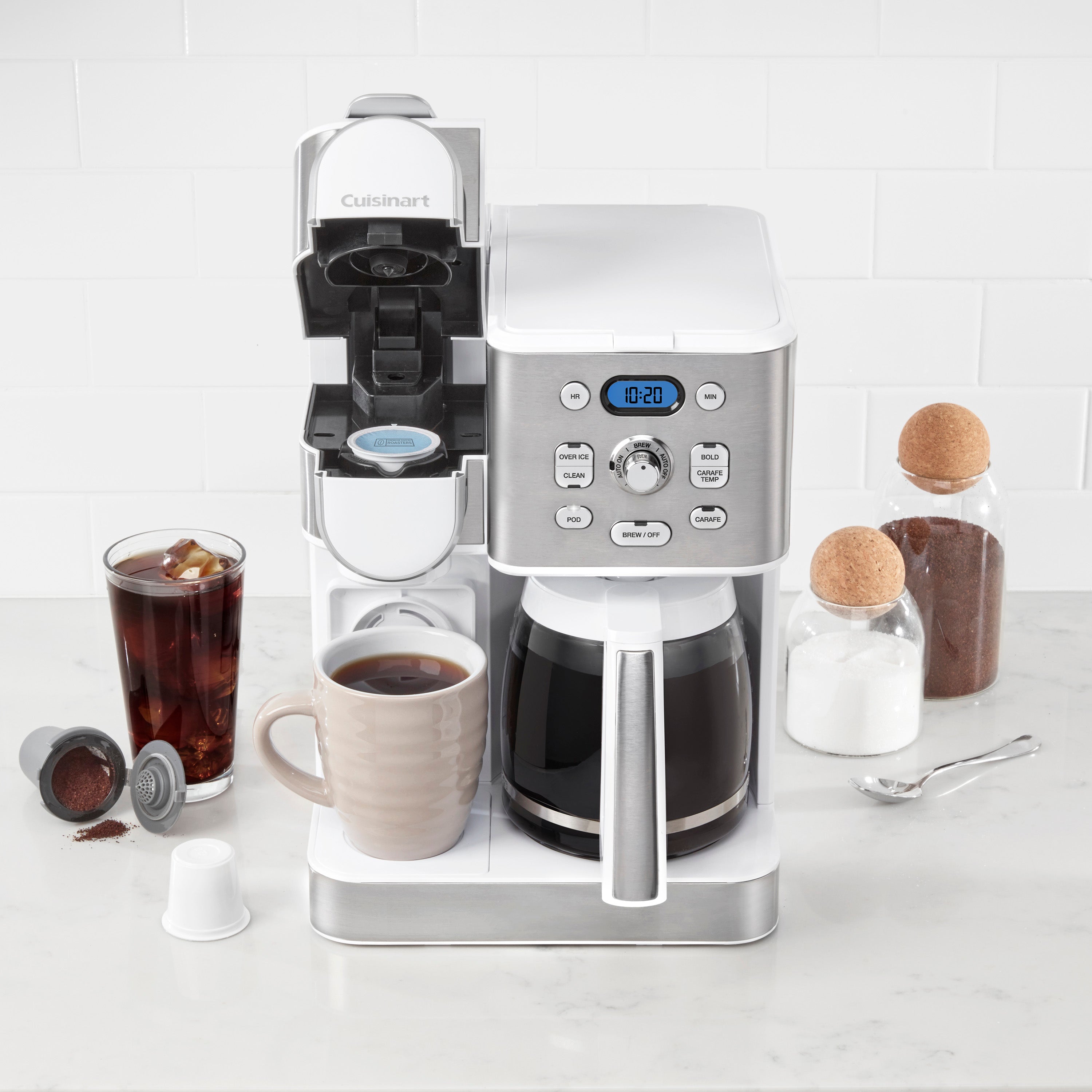 Coffee Center® 2-in-1 Coffee Maker White