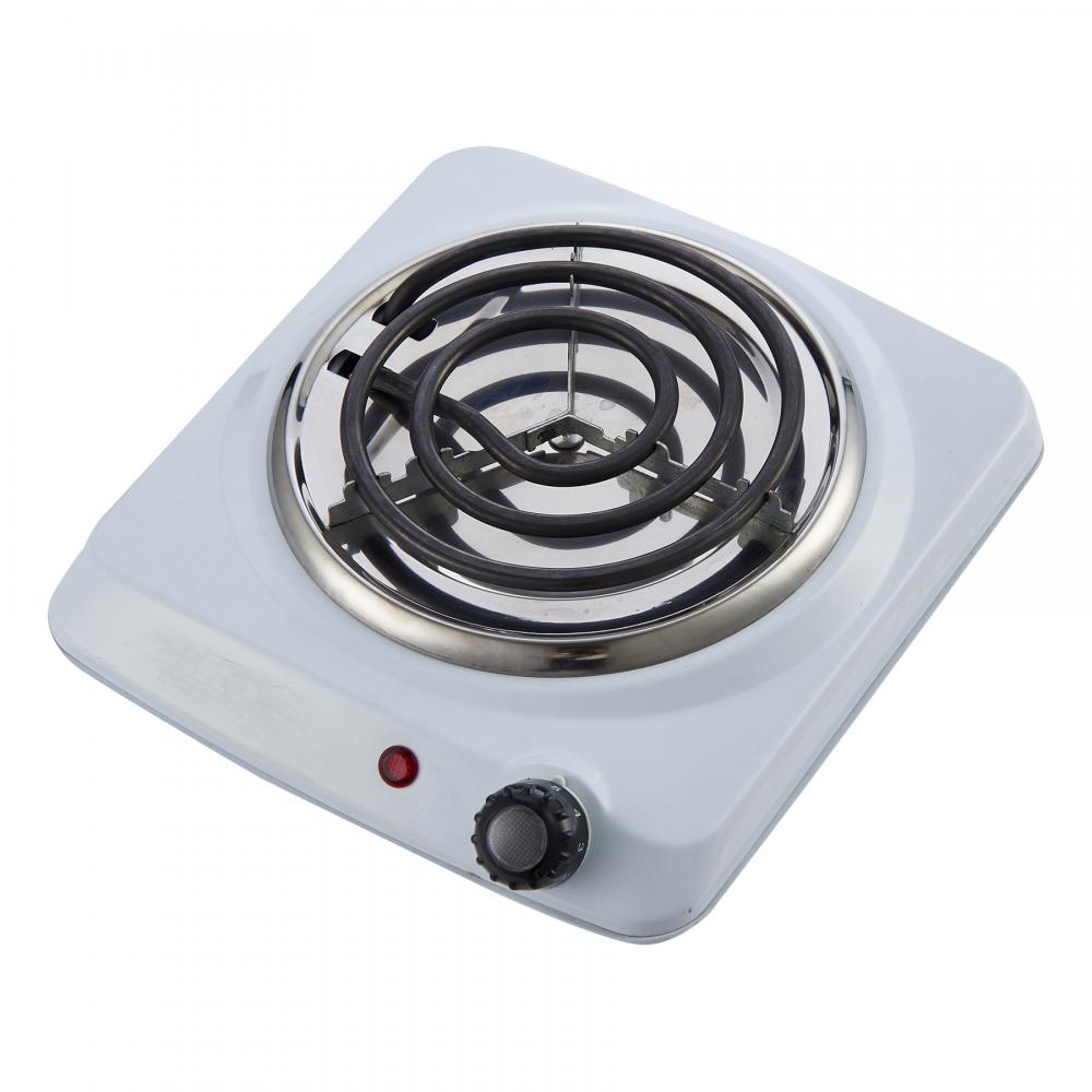 Courant 1000 Watts Electric Single Burner, White