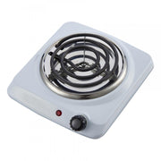 Courant 1000 Watts Electric Single Burner, White