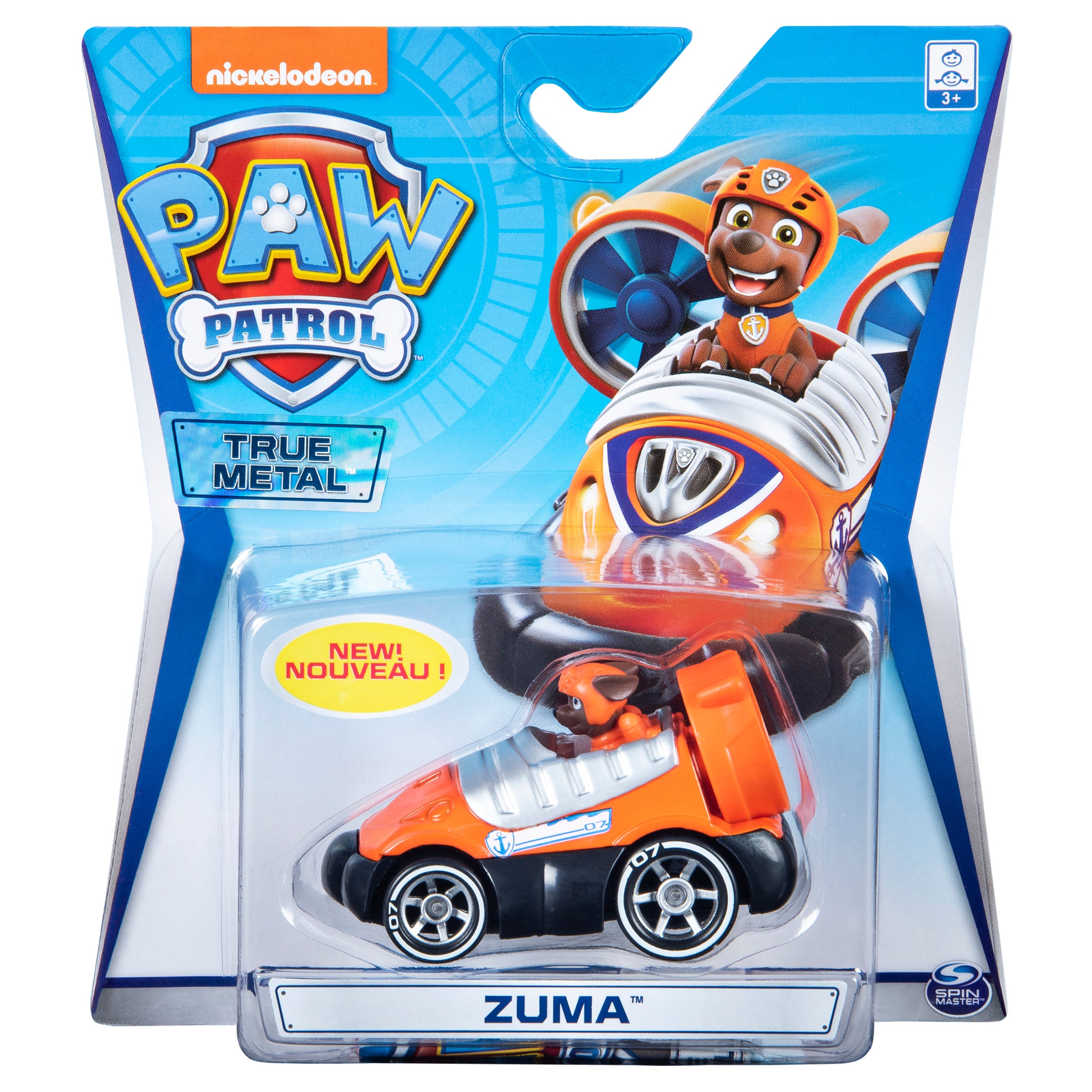 PAW Patrol, True Metal Collectible Die-Cast Vehicle, 1:55 Scale Styles May Vary