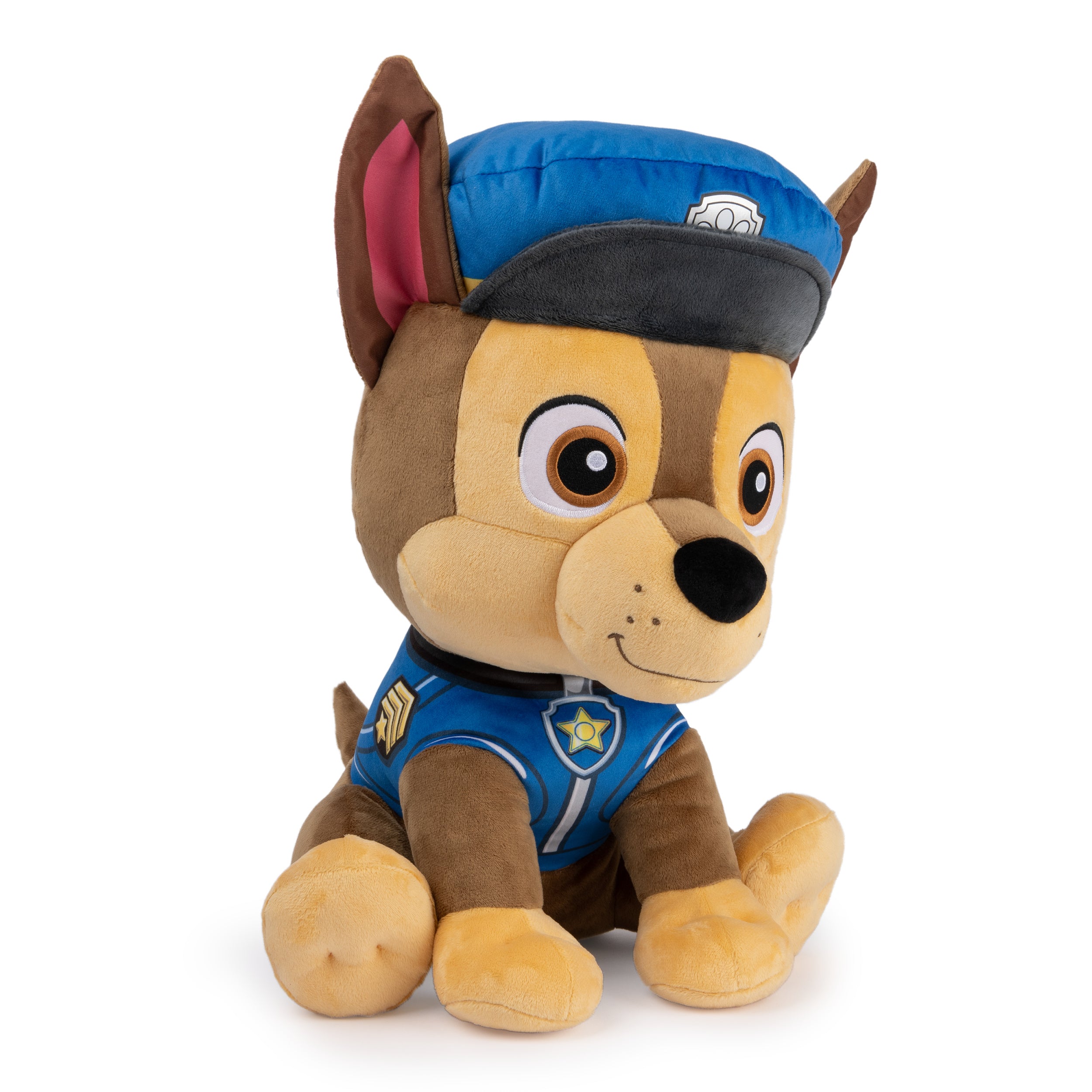 GUND PAW Patrol Chase Plush, Official Toy from the Hit Cartoon, Stuffed Animal for Ages 1 and Up, 16.5” Styles May Vary