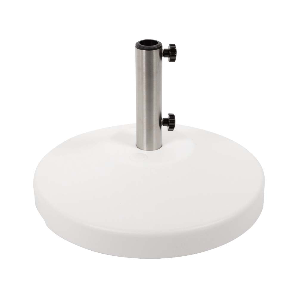 Fillable Free Standing Umbrella Base (White)