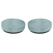 Pro Series Floor Cushion with Wobble Base, 2-Piece - Sky Blue Crosshatch