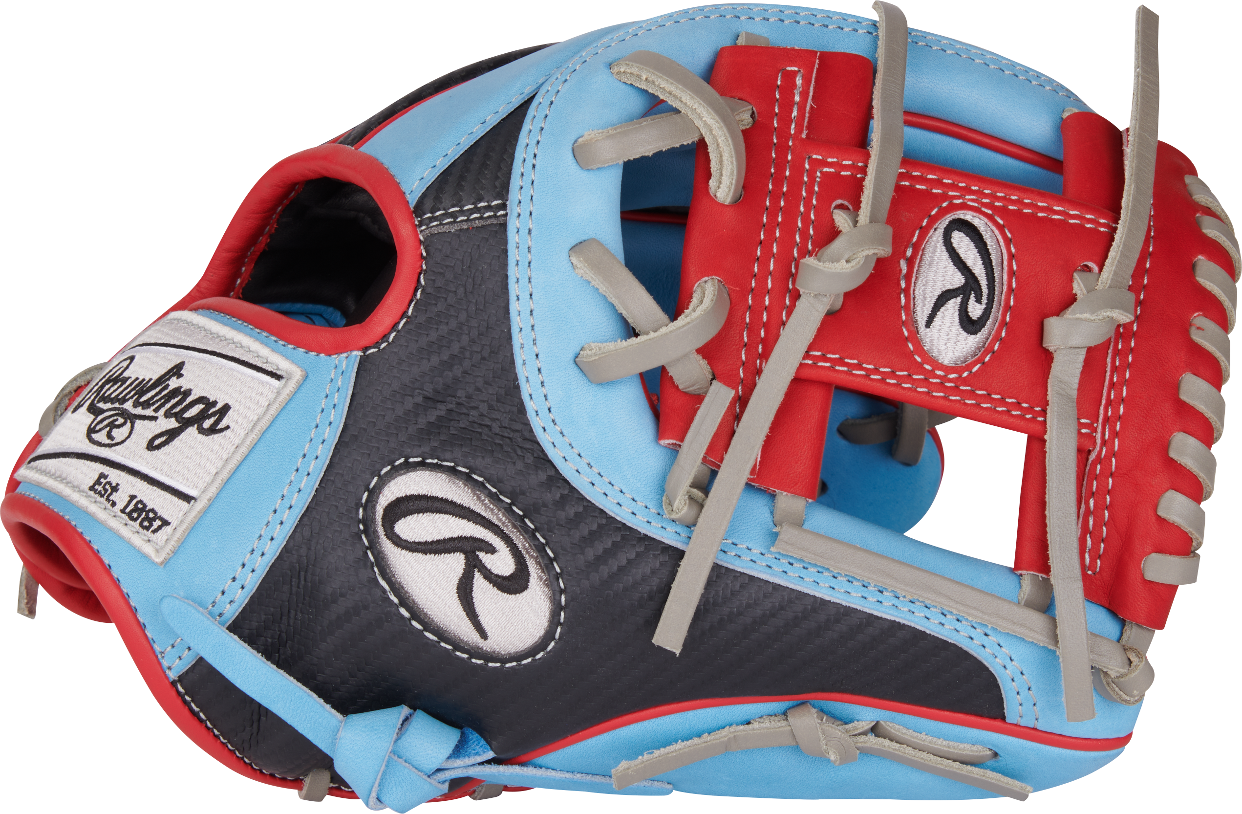 Rawlings Heart Of The Hide Series 11.5-Inch Baseball Glove - Right Hand Thrower - Columbia Blue