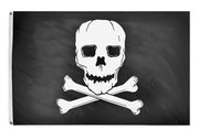 12X18 IN NYL-GLO JOLLY ROGER