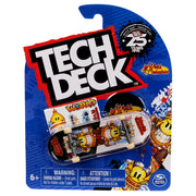 Tech Deck, 96mm Fingerboard Mini Skateboard with Authentic Designs, For Ages 6 and Up Styles May Vary