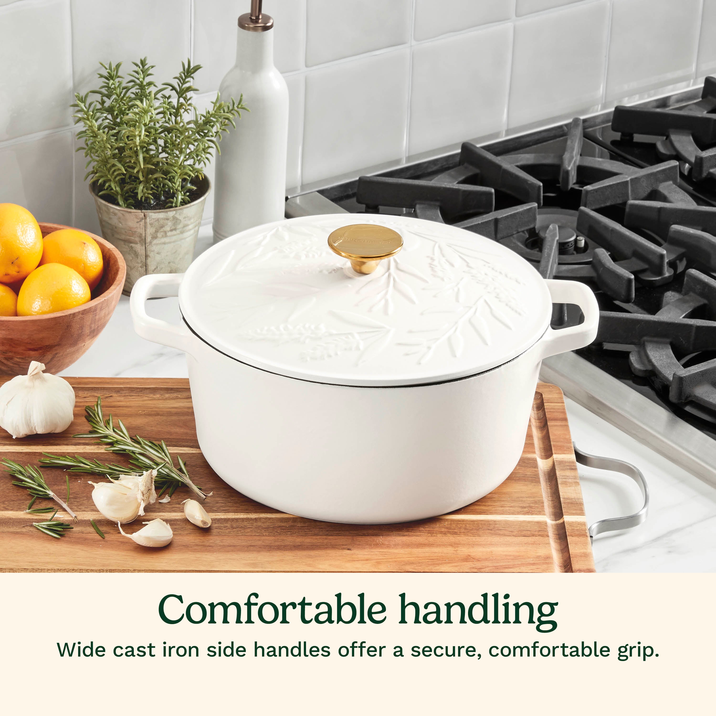 Earth & Essence 5 Qt. Casserole with Cover - Sage Design