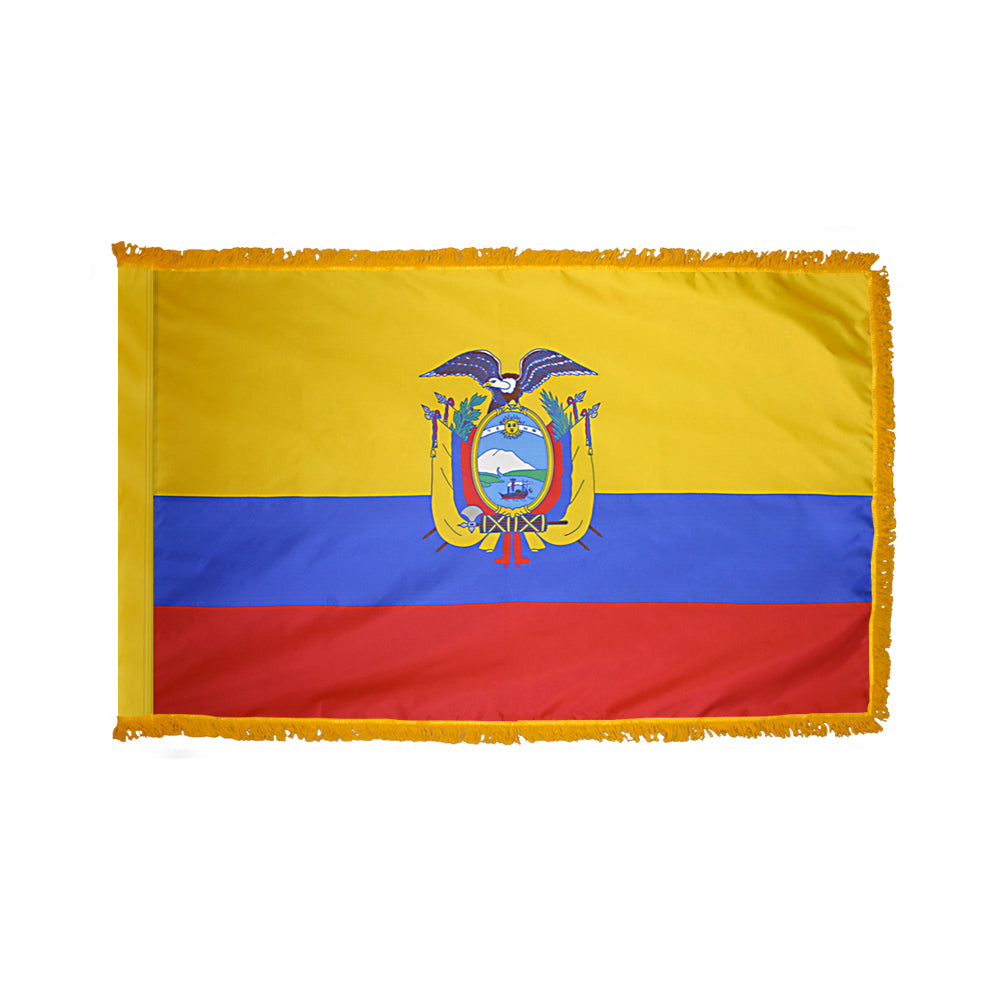 4X6 FT COL NYL-GLO ECUADOR GOVT FRG