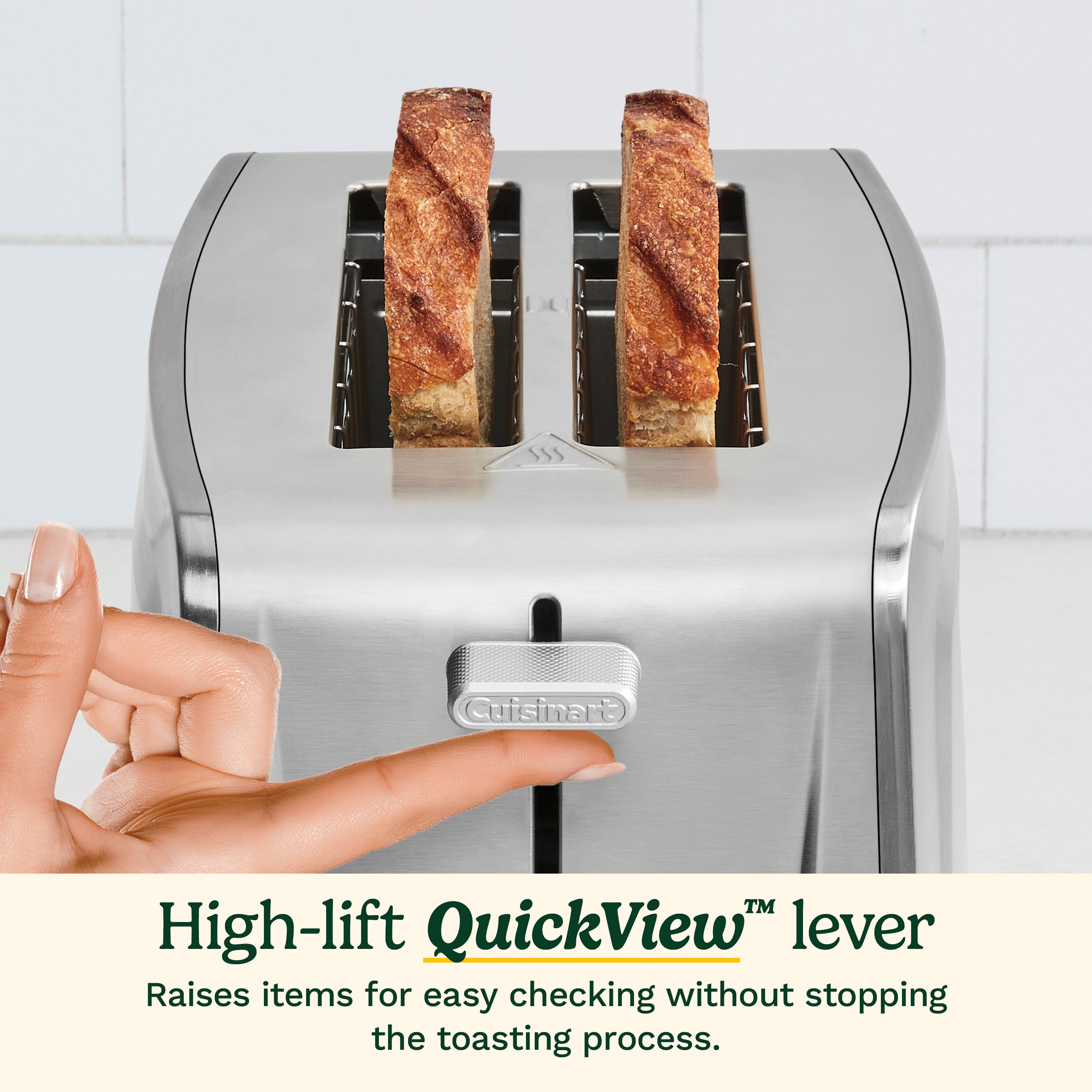 Cuisinart 2-Slice XL Slot Stainless Steel Toaster