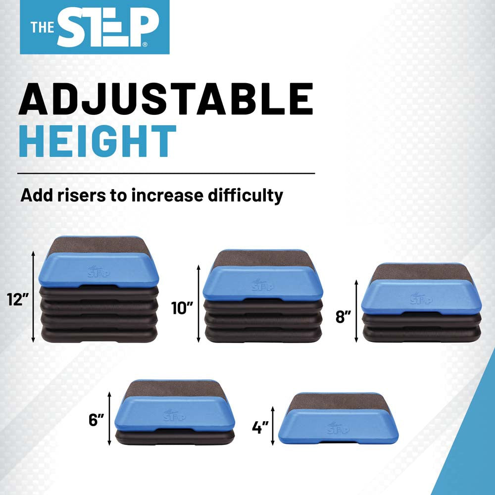 The High-Step (Perrywinkle Platform And (4) Black Risers)
