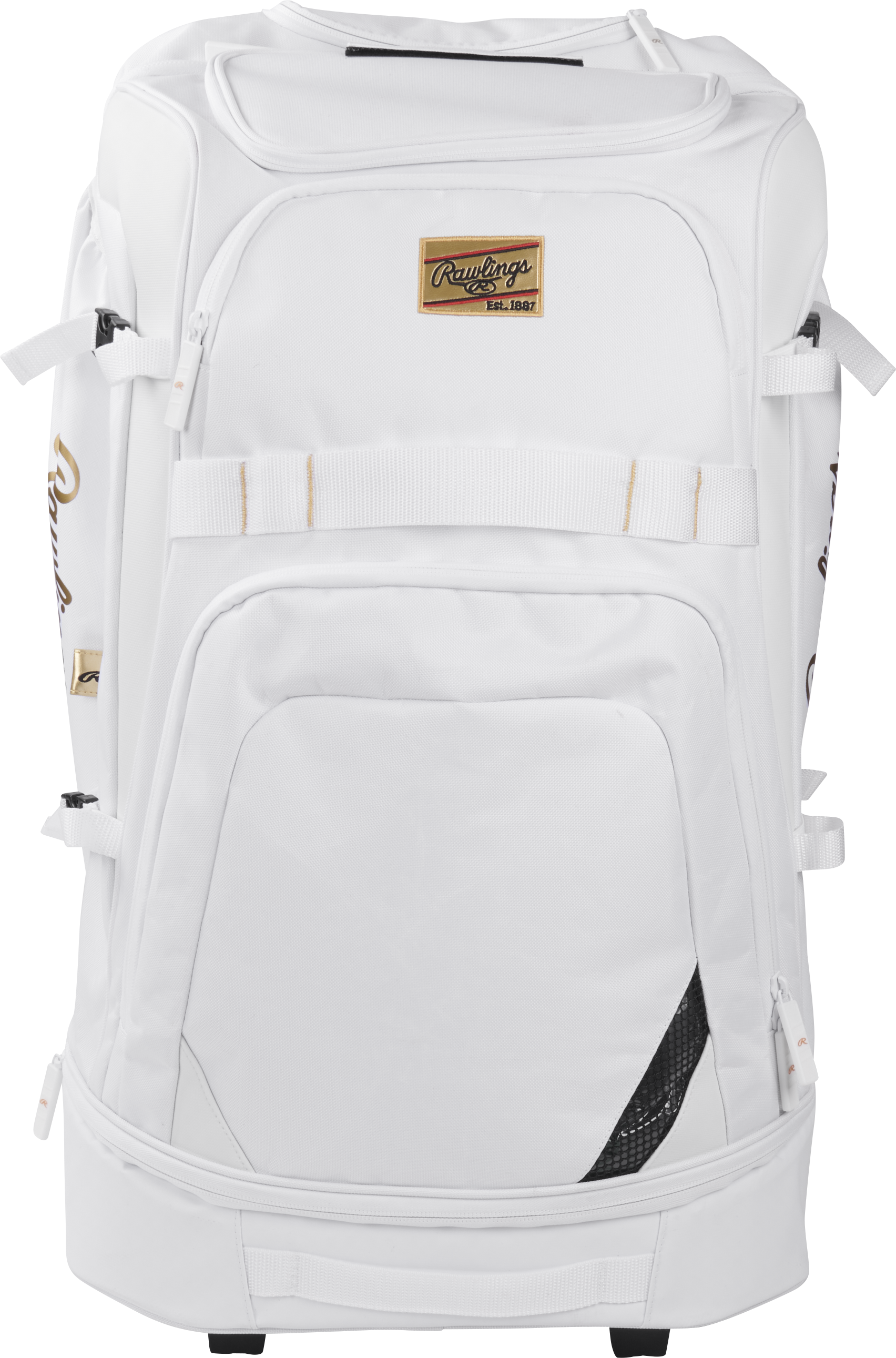 Rawlings Gold Collection Wheeled Bag - White
