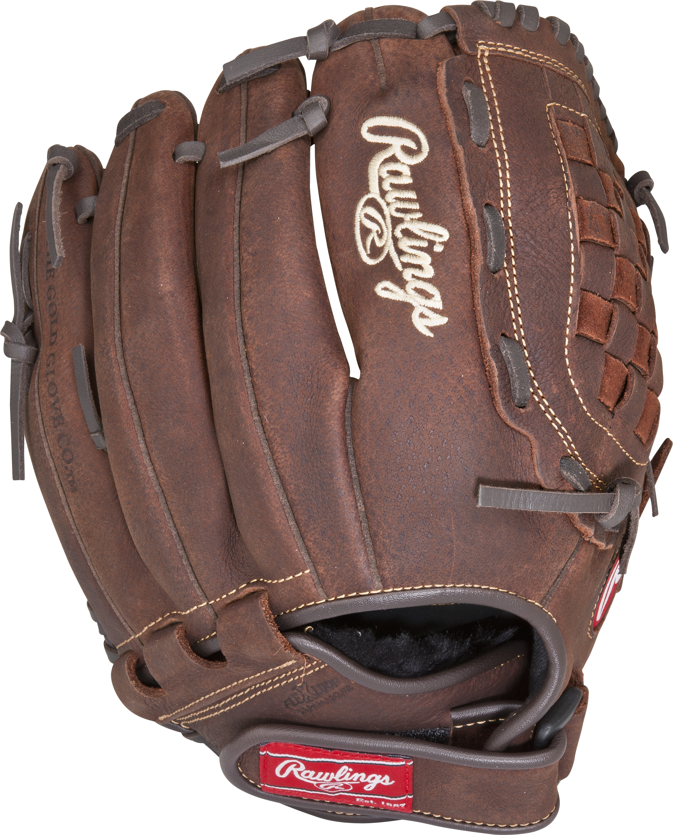 Rawlings Player Preferred Series 12-Inch Softball Glove  - Right Hand Thrower - Dark Brown