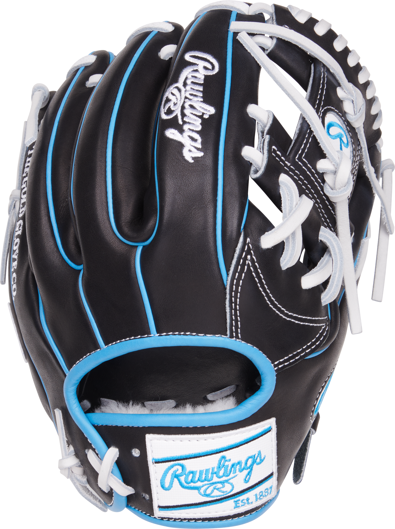 Rawlings Pro Preferred Series 11.5-Inch Baseball Glove - Right Hand Thrower - Black