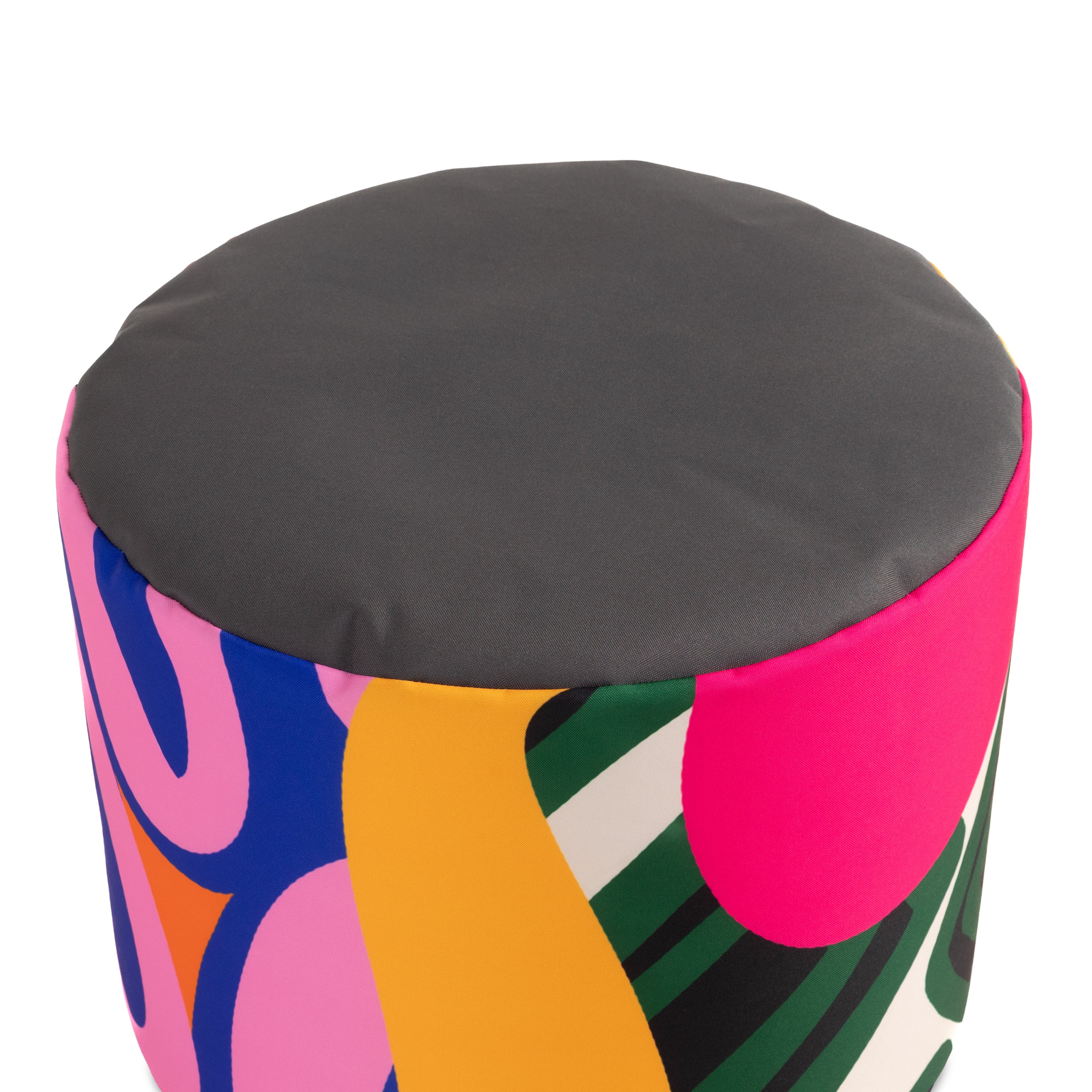 Jaxx Juniper Outdoor Bean Bag Patio Chair, Zuri Multicolor Pattern
