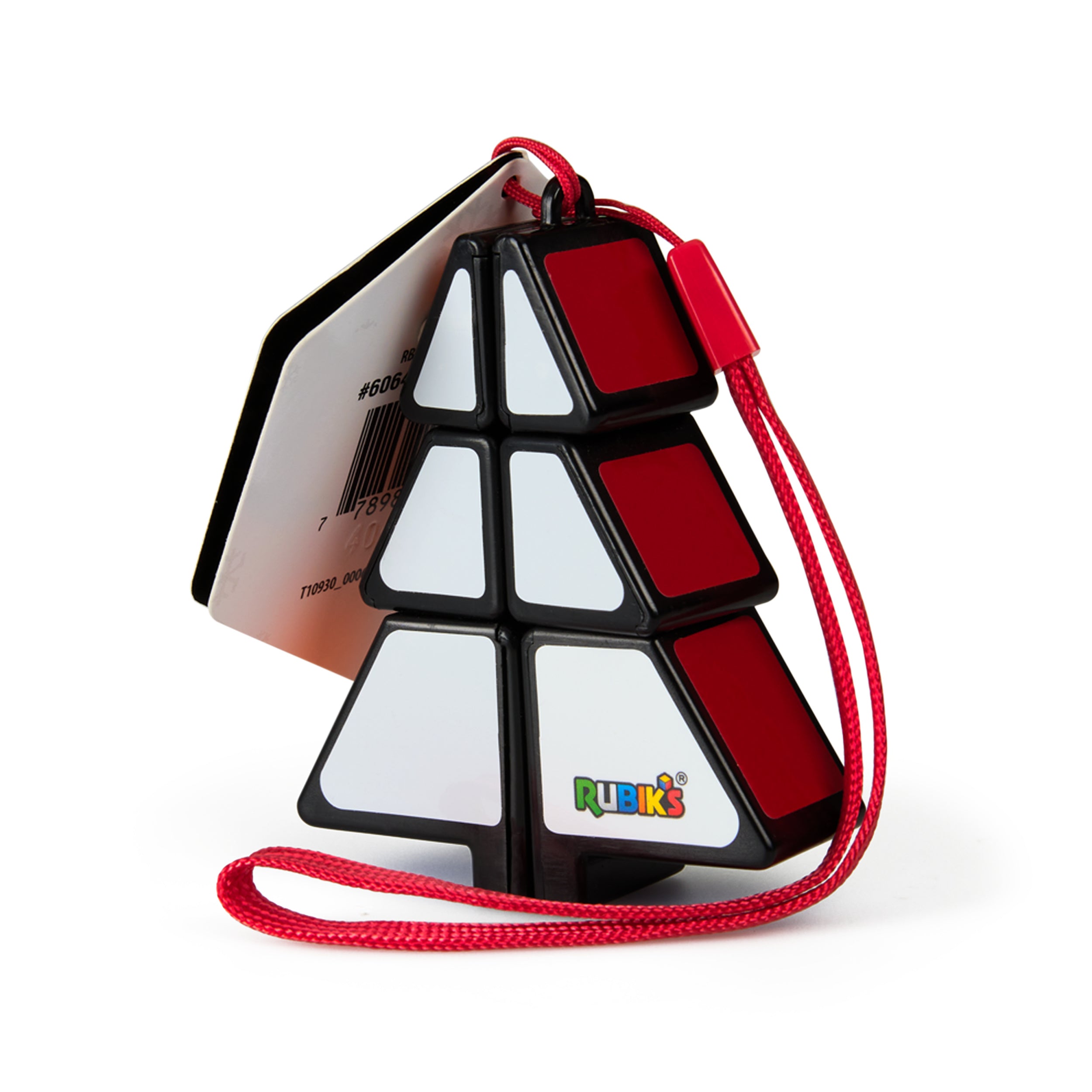 Rubik’s Cube, Christmas Tree Festive Novelty Cube and Problem-Solving Puzzle, Christmas Bauble Decorations