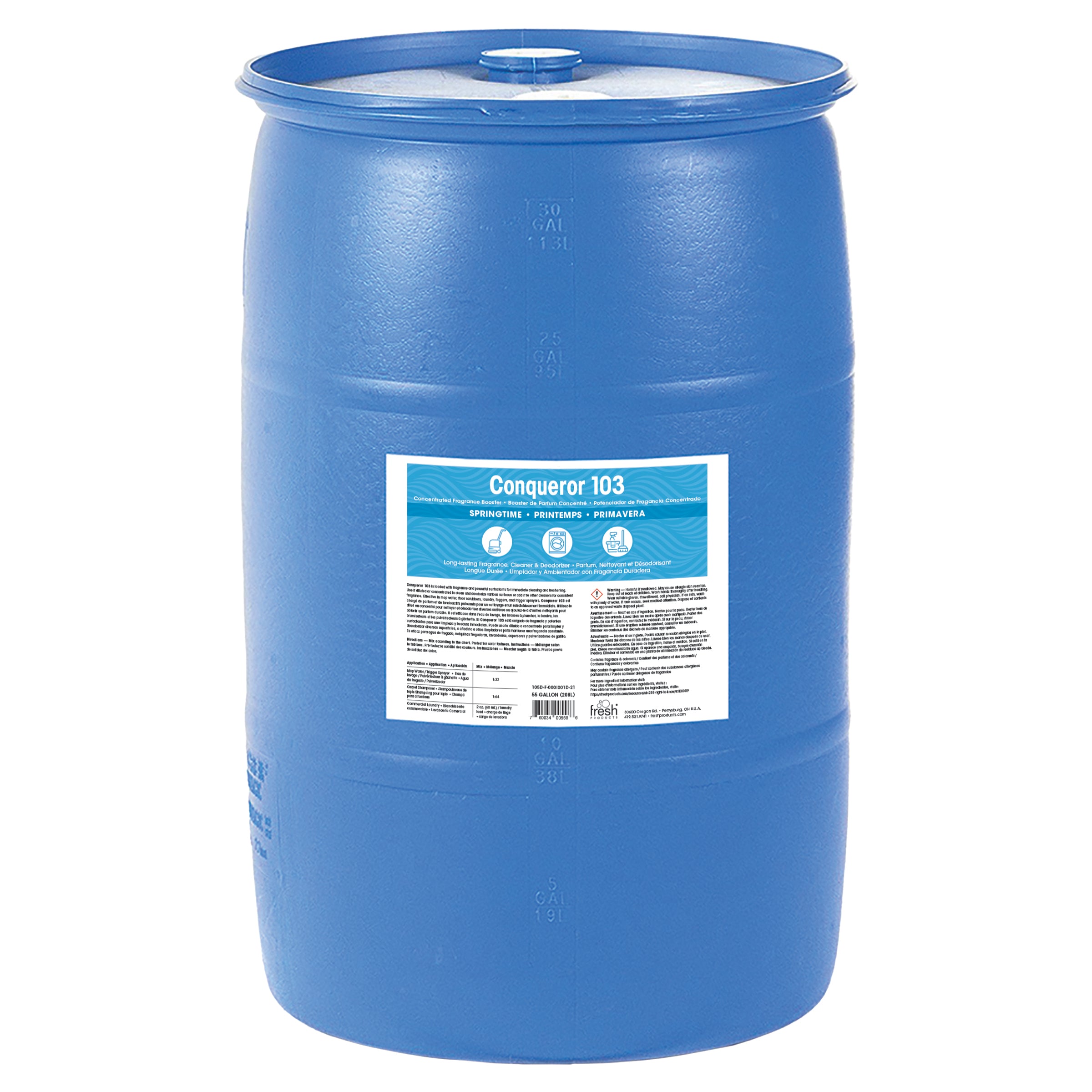 Conqueror 103 Liquid - 55 gallons Springtime (1 Pack)