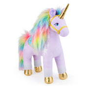 Unicorn Academy Official Wildstar Plush Toy, Unicorn Stuffed Animal, Unicorn Toys for Girls Ages 1 & Up, Purple, 15”