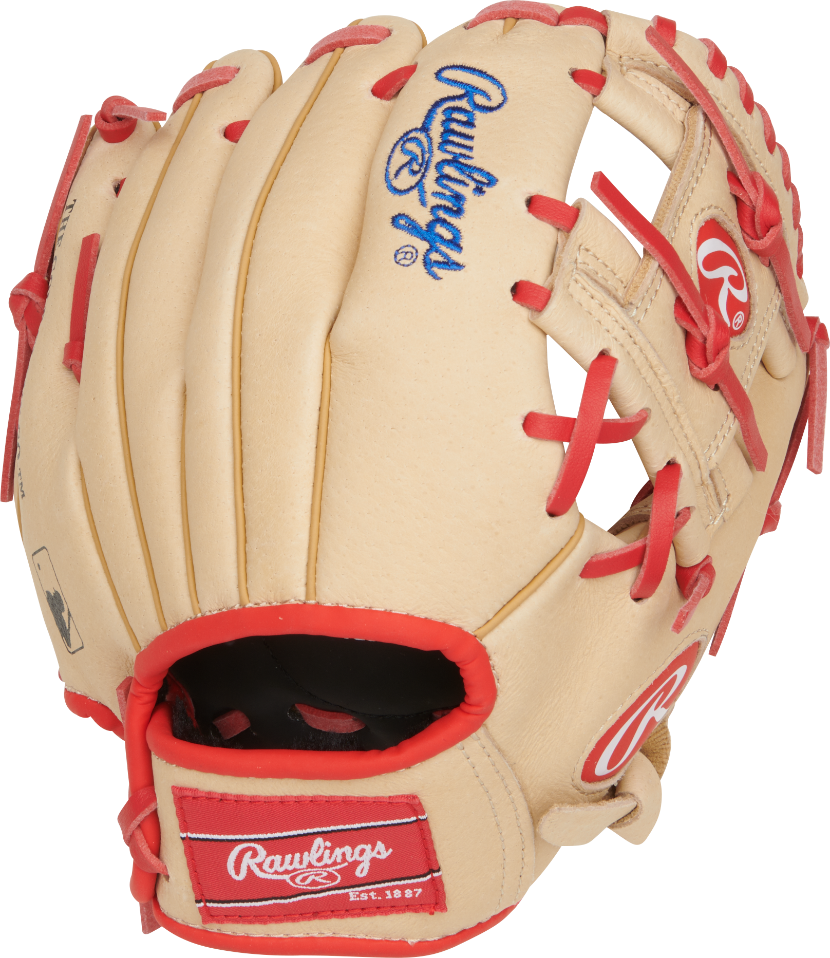 Rawlings Sure Catch Series Youth Jeremy Pena Signature 9.5-Inch Baseball Glove - Right Hand Thrower - Camel