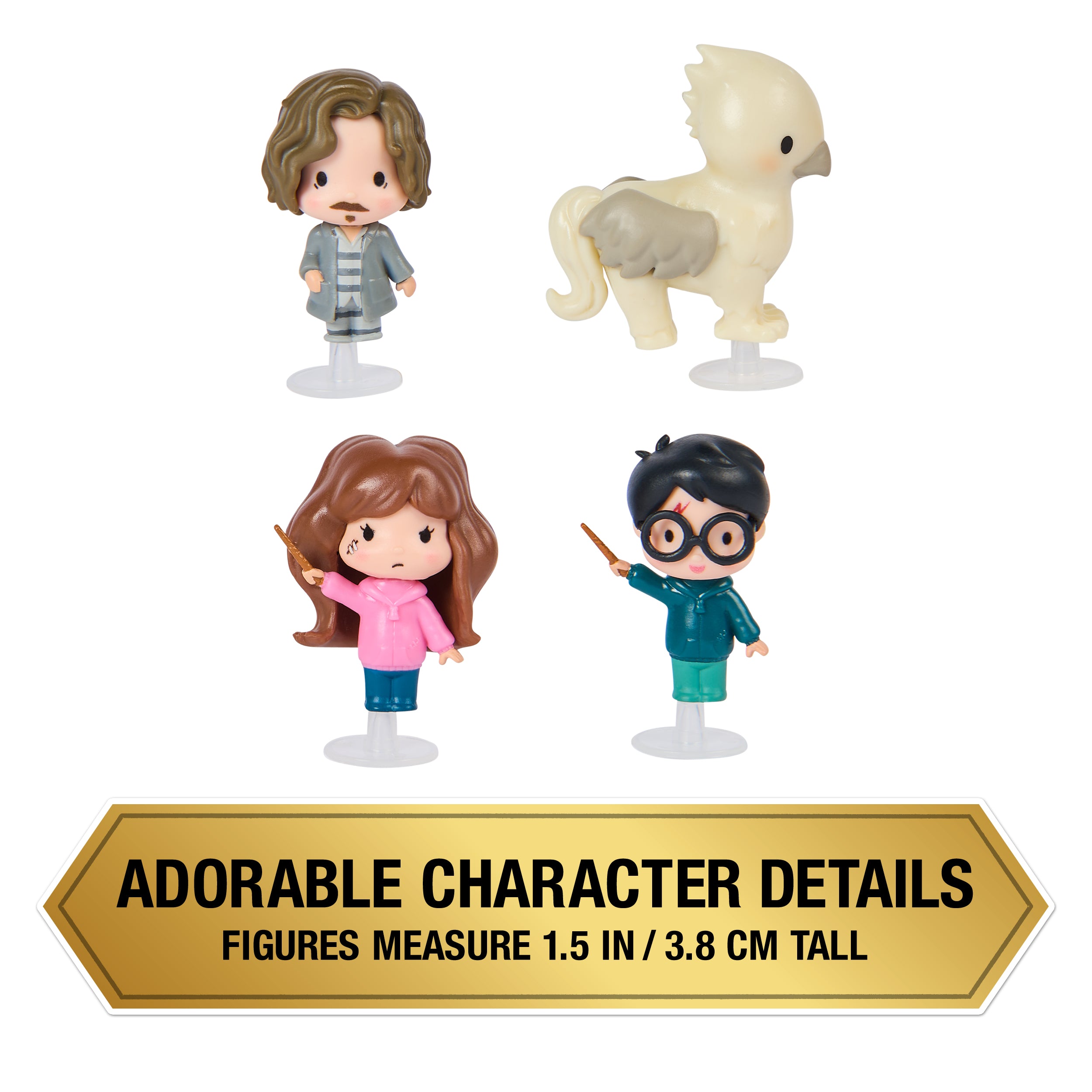 Wizarding World Harry Potter, Micro Magical Moments Prisoner of Azkaban Rescue Set with 4 Mini Figures & Display Case, Kids Toys for Ages 6 and up