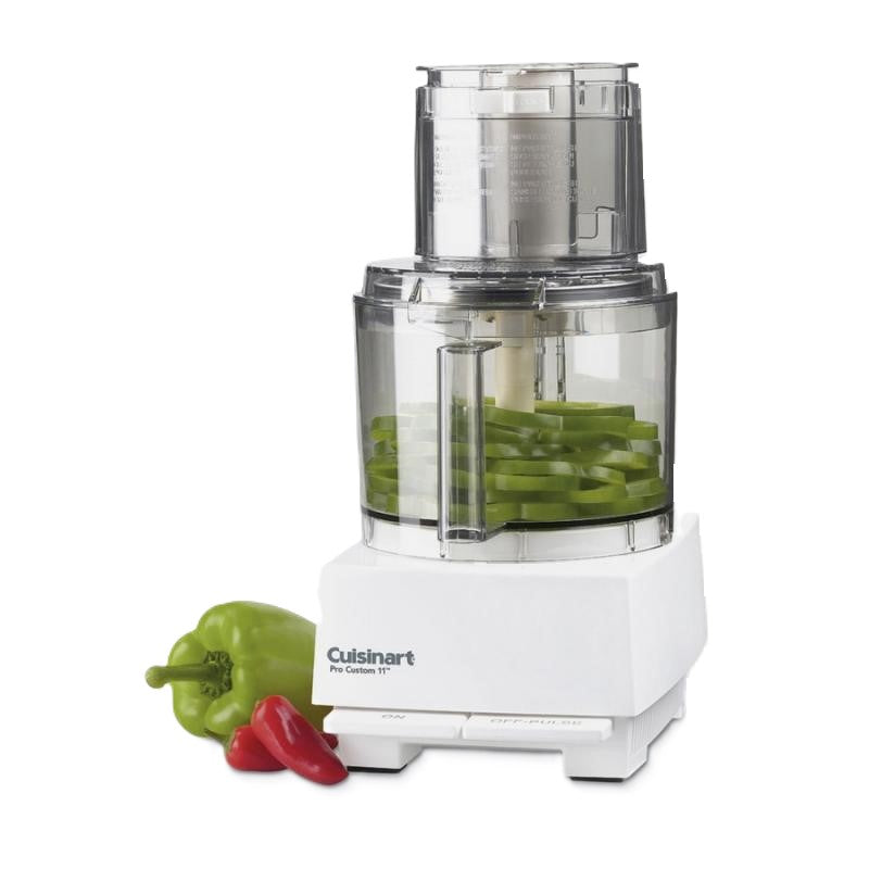 Pro Custom 11 Cup Food Processor - White