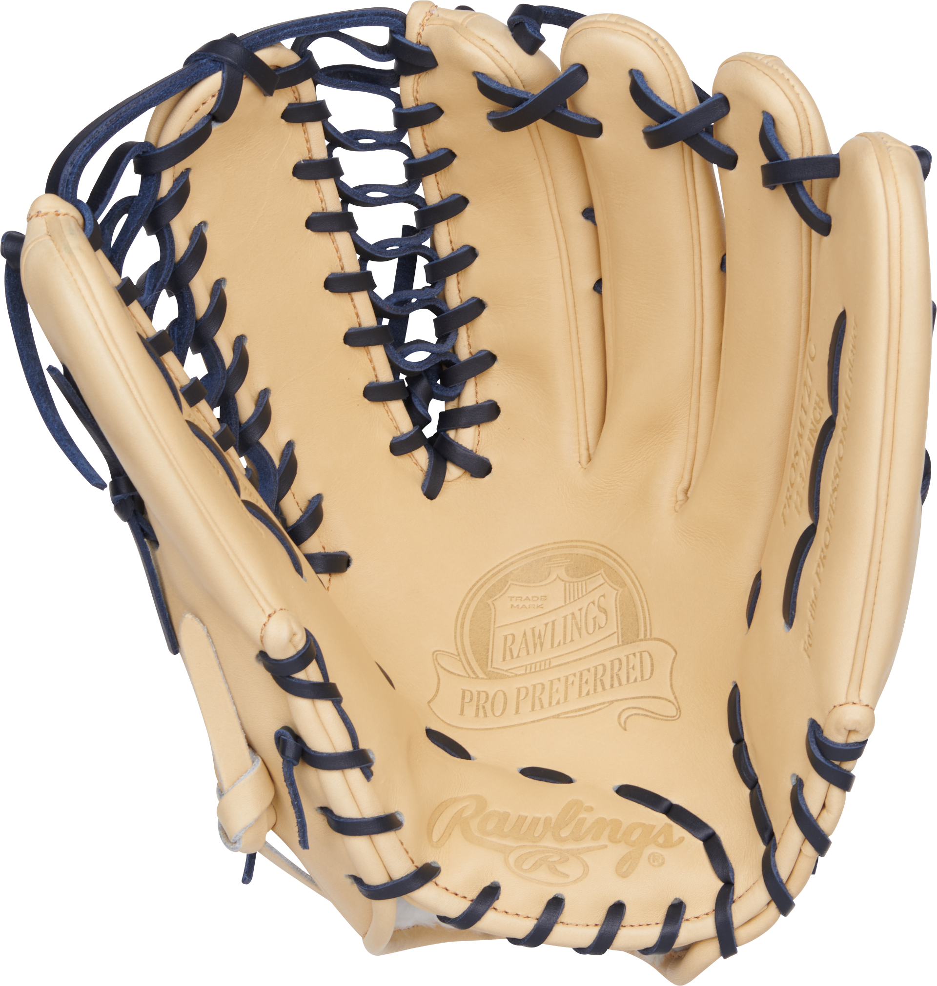Rawlings Pro Preferred Series Mike Trout Gameday Pattern 12.75-Inch Baseball Glove - Right Hand Thrower - Camel