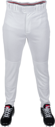 Rawlings Youth Plated Solid Pro Taper Fit Pant - Small - White