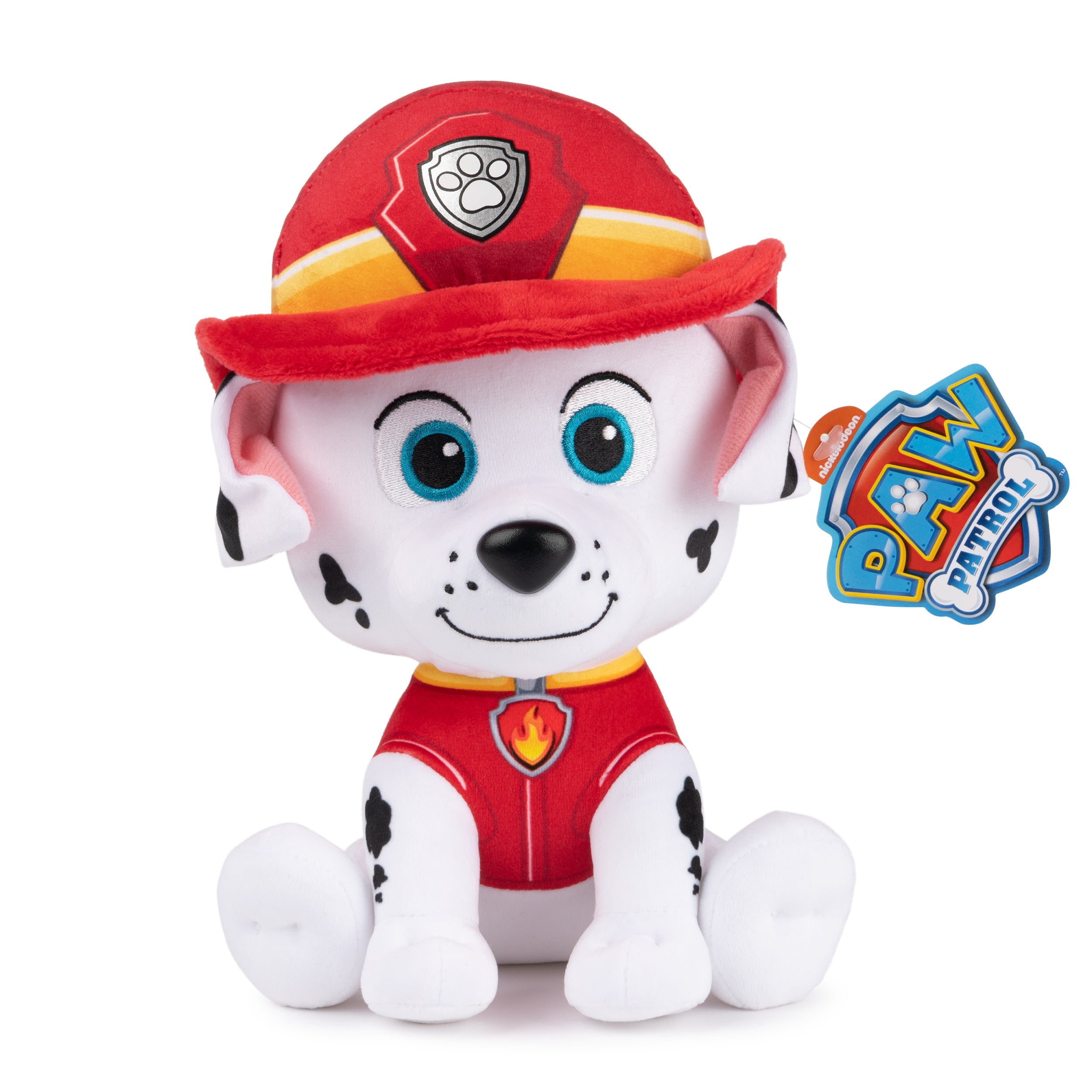 GUND PAW Patrol Marshall in Signature Firefighter Uniform For Ages 1 and Up, 9" Styles May Vary