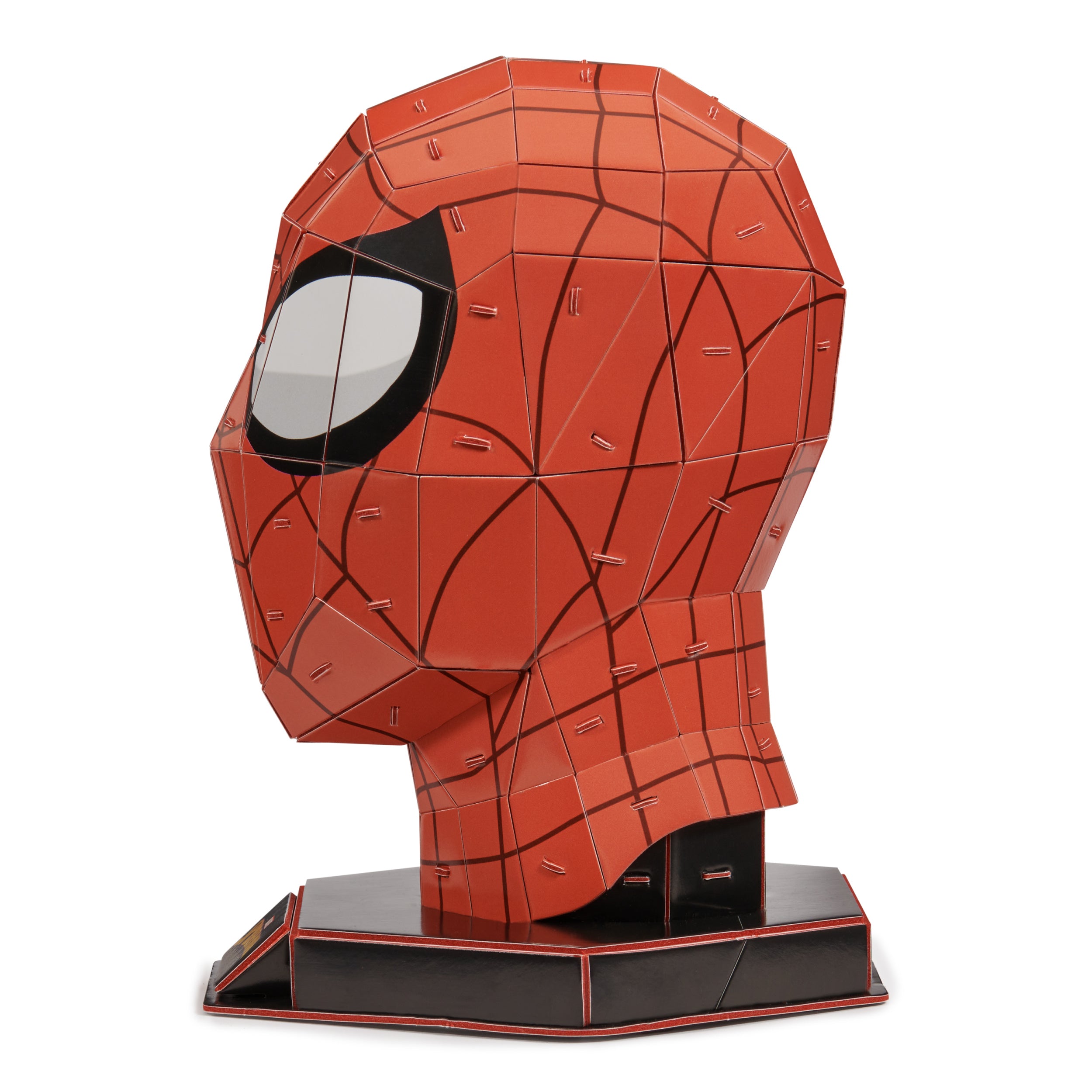 4D Build, Marvel Spider-Man 3D Puzzle Model Kit with Stand 82 Pcs | Spider-Man Desk Decor | Building Toys | 3D Puzzles for Adults & Teens 12+