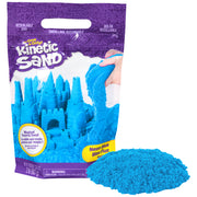 Kinetic Sand, 2lbs Blue Play Sand, Moldable Sensory Toys for Kids, Resealable Bag Packaging May Vary, for Ages 3 and up