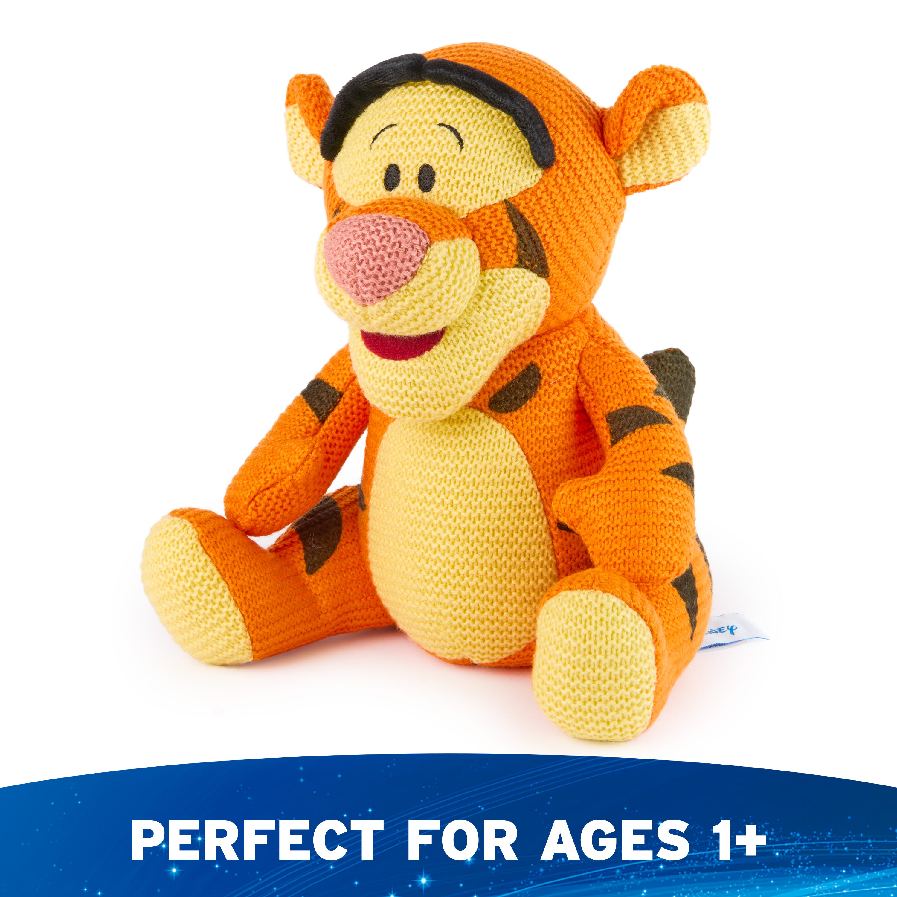 GUND Disney Official Tigger Knit Plush, Winnie the Pooh, Stuffed Animal for Ages 1 and Up, Orange, 10”